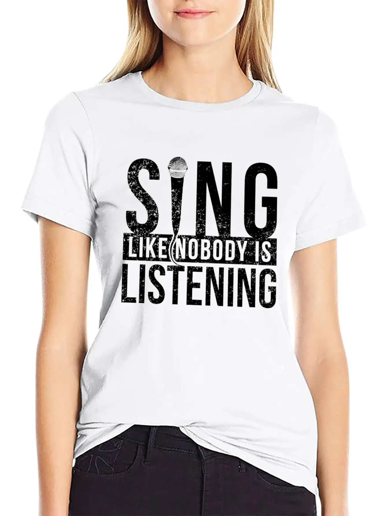 Singer Unisex Casual T-Shirt – Clean Design For Daily Comfort