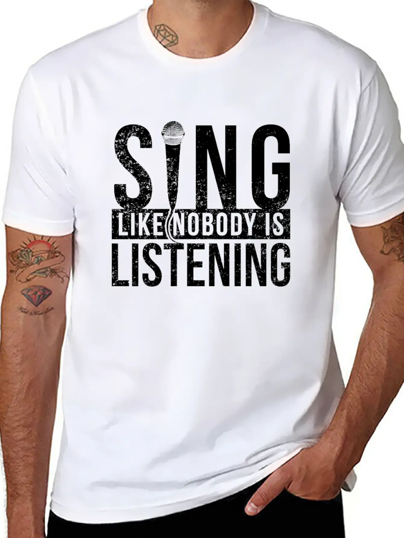 Singer Unisex Casual T-Shirt – Clean Design For Daily Comfort