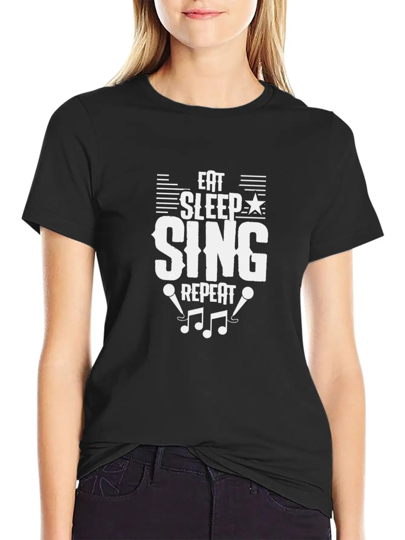 Singer Unisex Short Sleeve Soft Cotton T-Shirt – Casual Everyday Wear