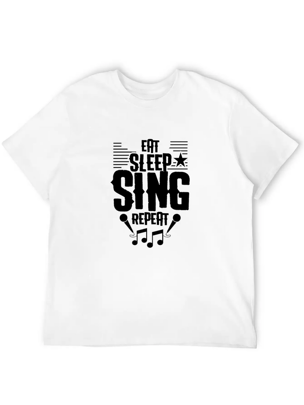 Singer Unisex Short Sleeve Soft Cotton T-Shirt – Casual Everyday Wear