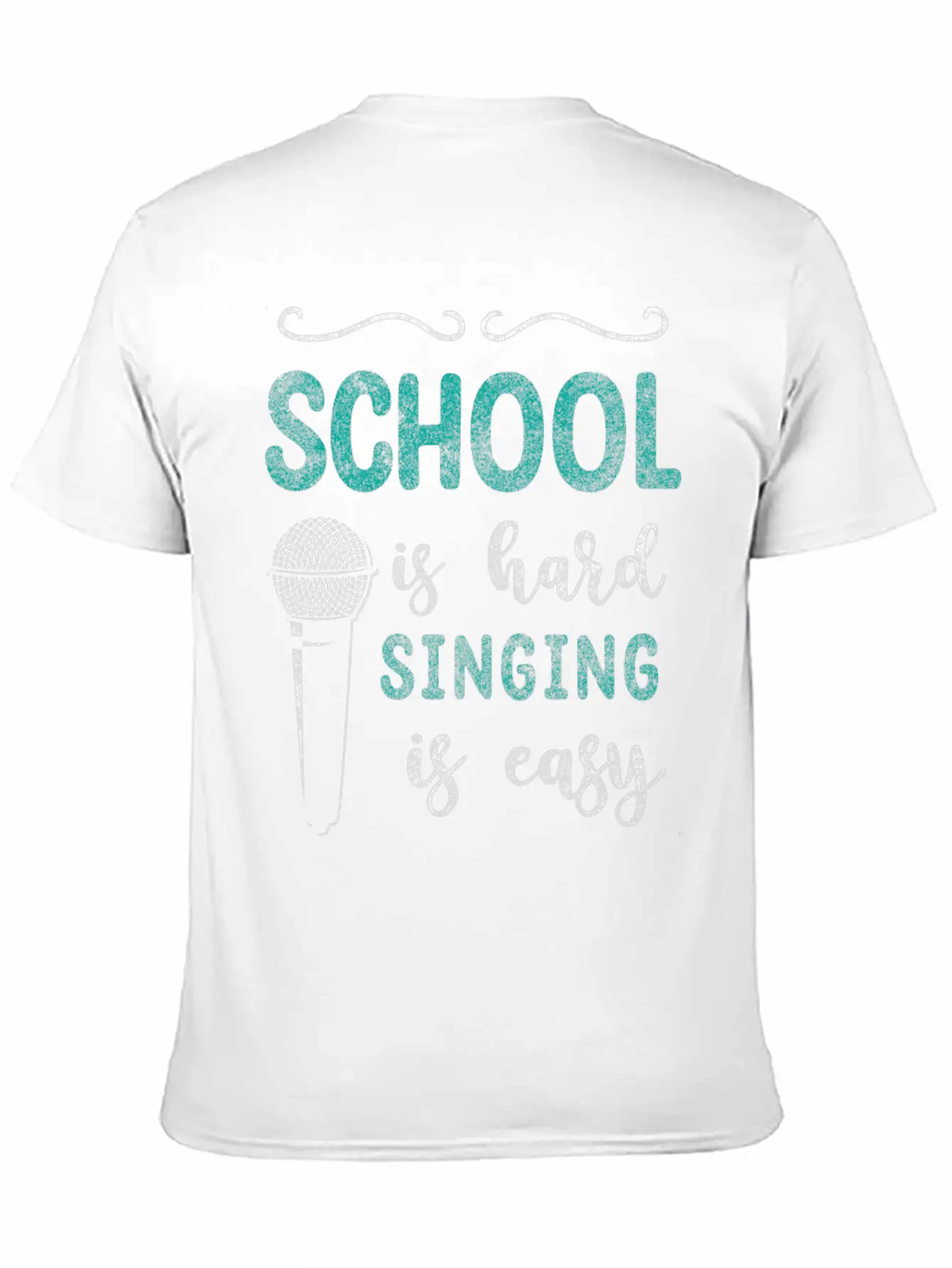 Singing Soul Music Voice Vocals Unisex Short Sleeve Soft Cotton T-Shirt – Casual Everyday Wear
