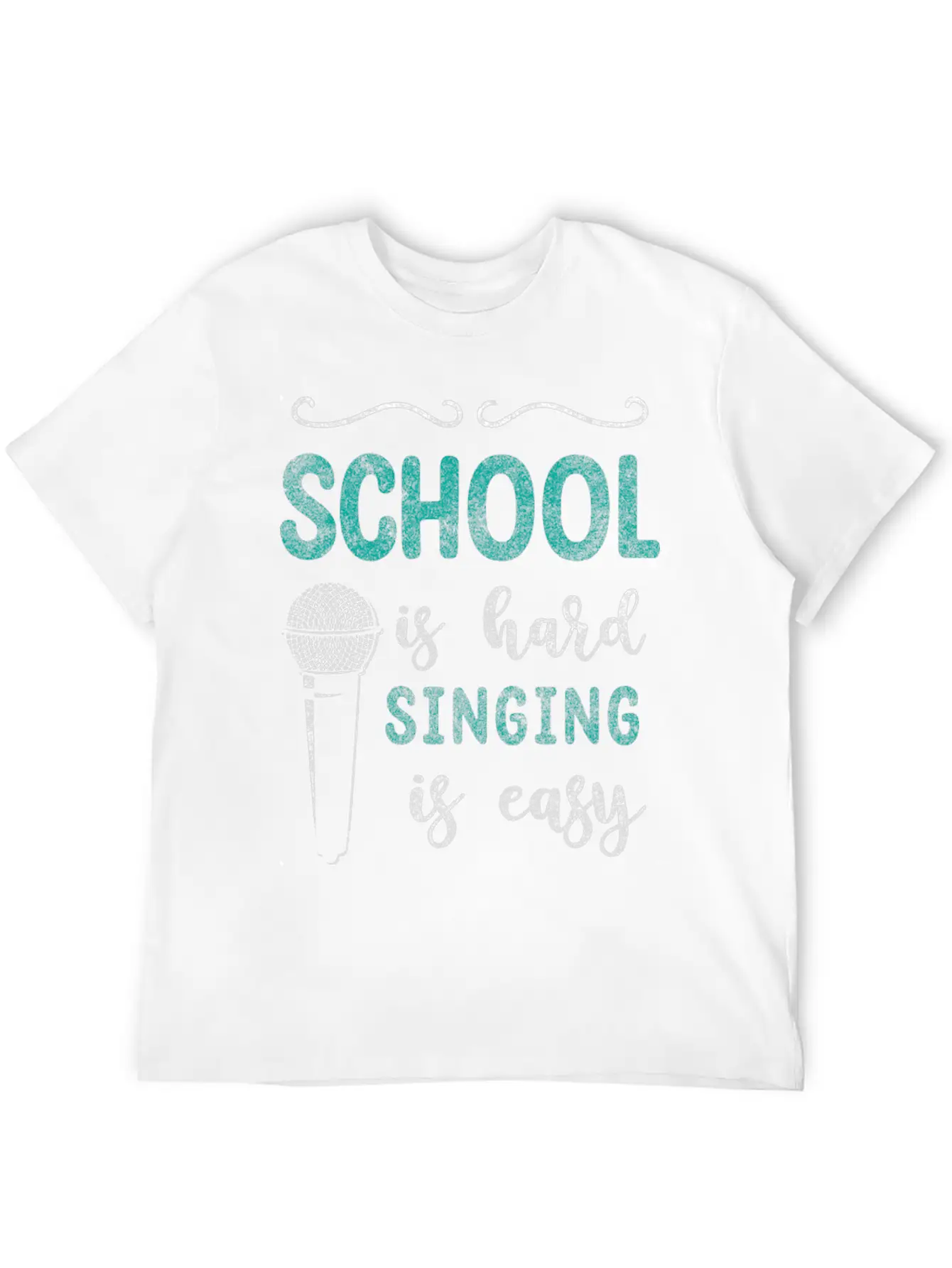 Singing Soul Music Voice Vocals Unisex Short Sleeve Soft Cotton T-Shirt – Casual Everyday Wear