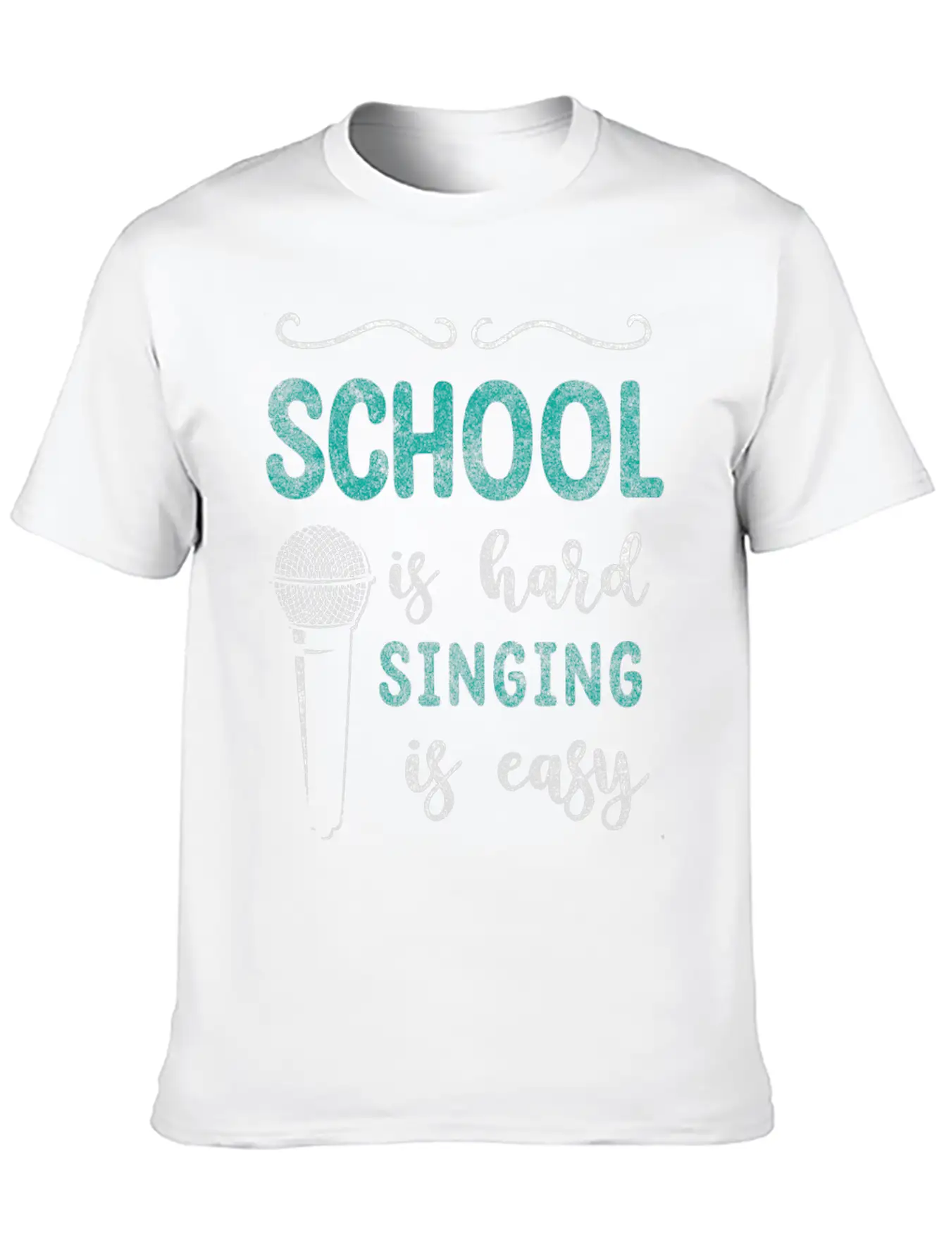Singing Soul Music Voice Vocals Unisex Short Sleeve Soft Cotton T-Shirt – Casual Everyday Wear