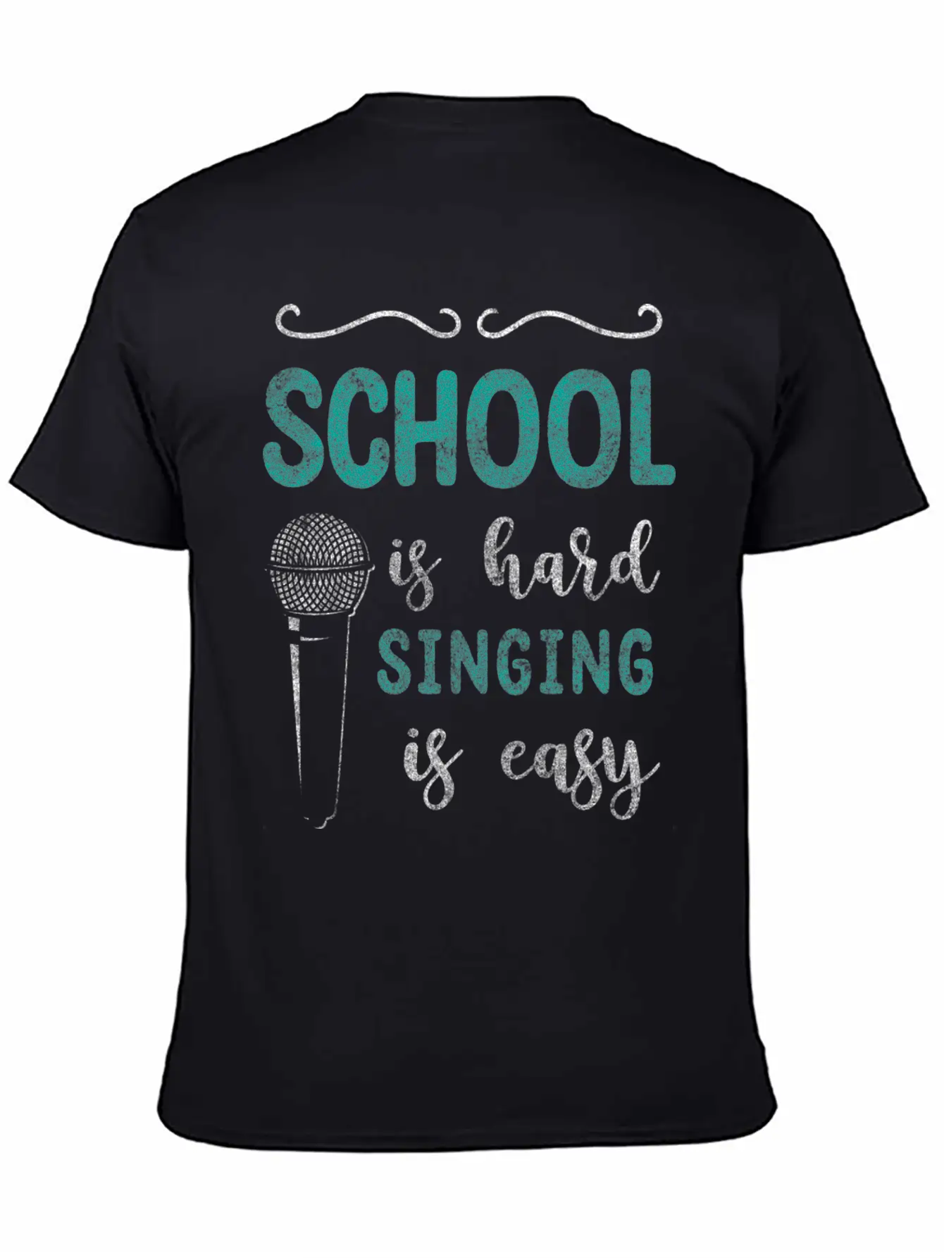 Singing Soul Music Voice Vocals Unisex Short Sleeve Soft Cotton T-Shirt – Casual Everyday Wear