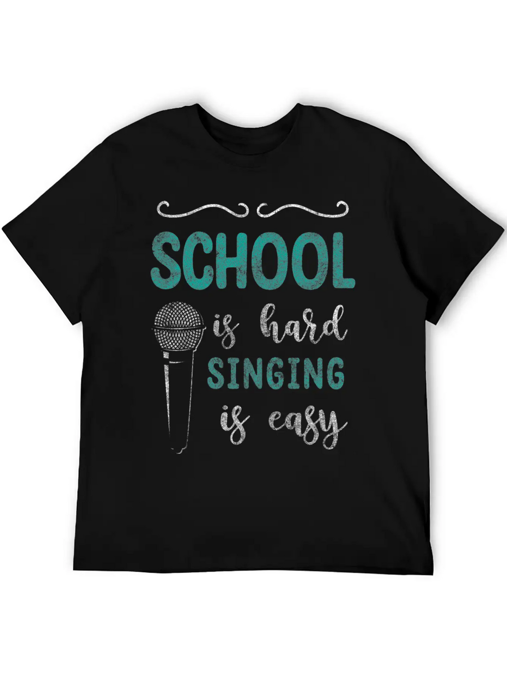 Singing Soul Music Voice Vocals Unisex Short Sleeve Soft Cotton T-Shirt – Casual Everyday Wear