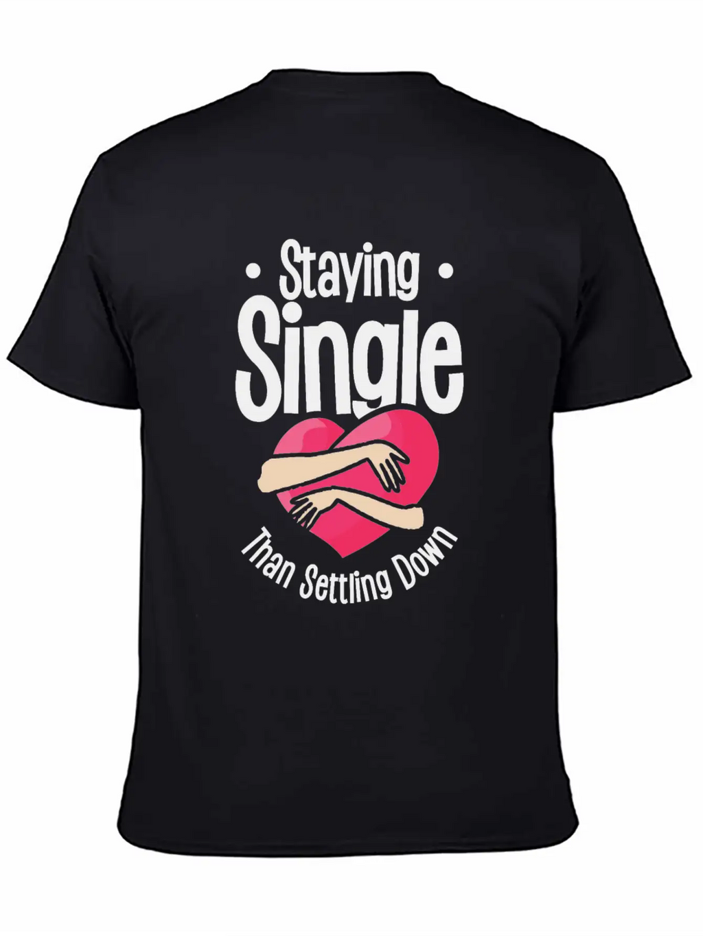 Single Vintage Fan Single Quotes Retro Single Casual Graphic T-Shirt – Simple And Comfortable Daily Wear