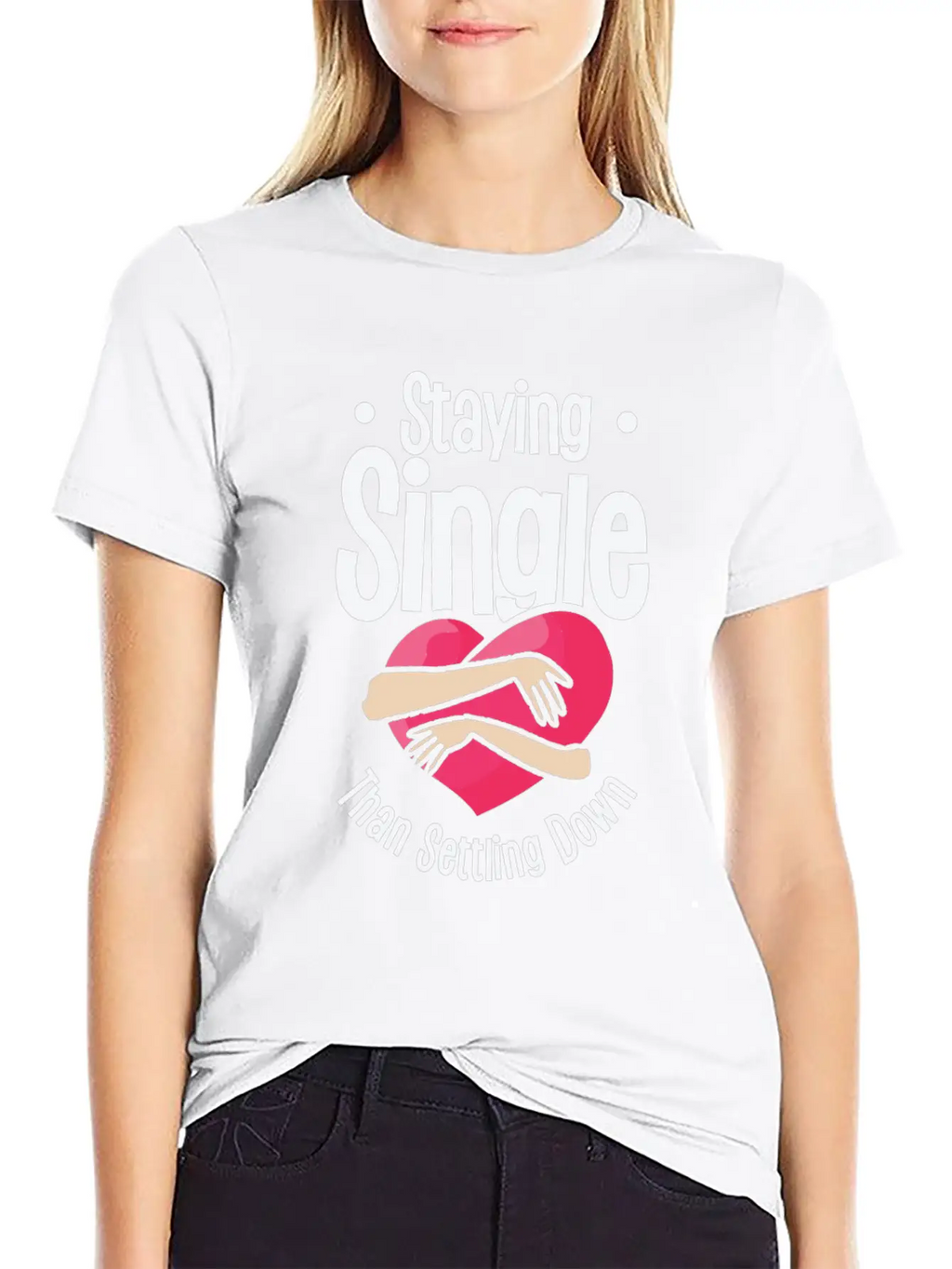 Single Vintage Fan Single Quotes Retro Single Casual Graphic T-Shirt – Simple And Comfortable Daily Wear