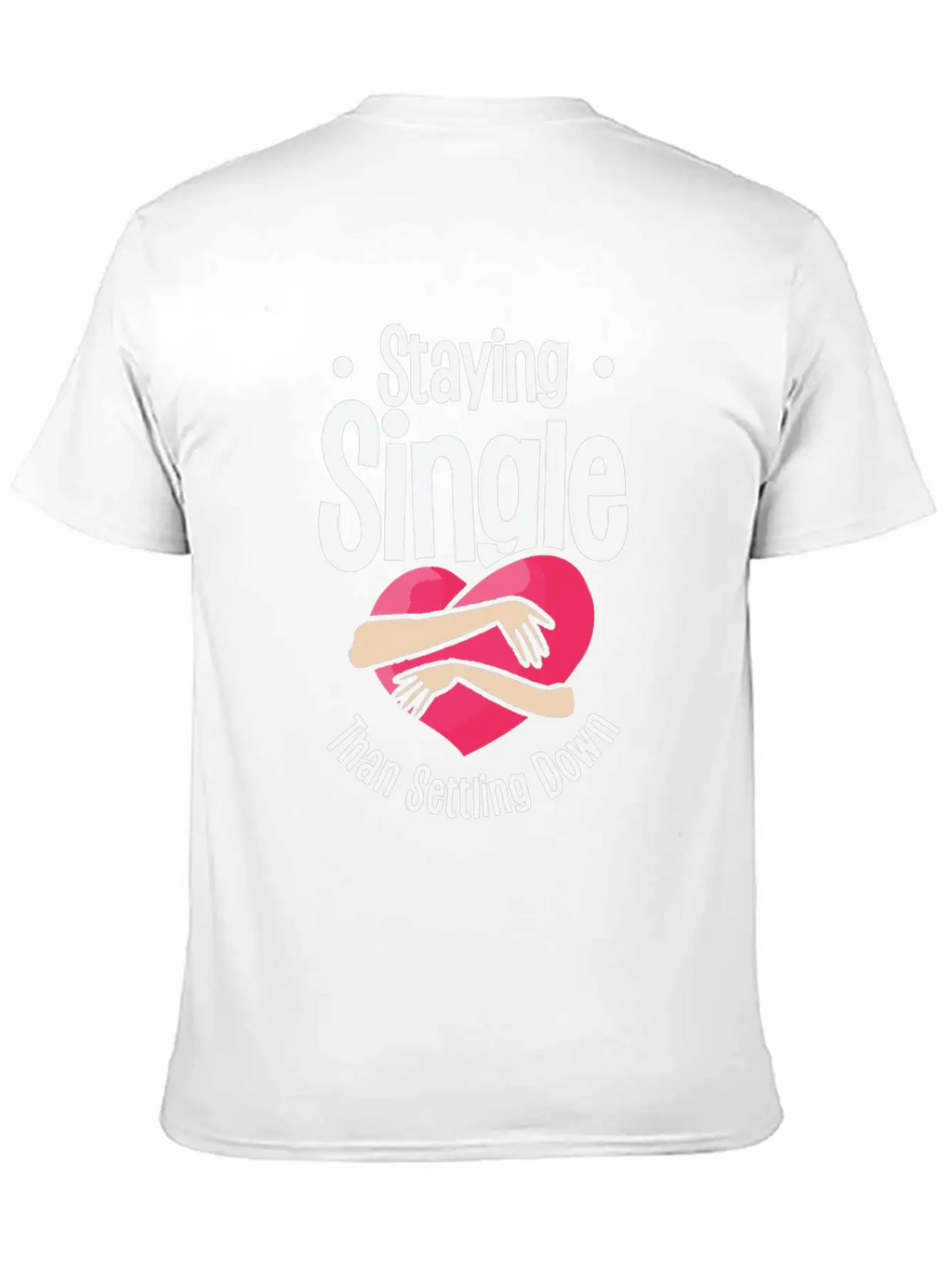 Single Vintage Fan Single Quotes Retro Single Casual Graphic T-Shirt – Simple And Comfortable Daily Wear