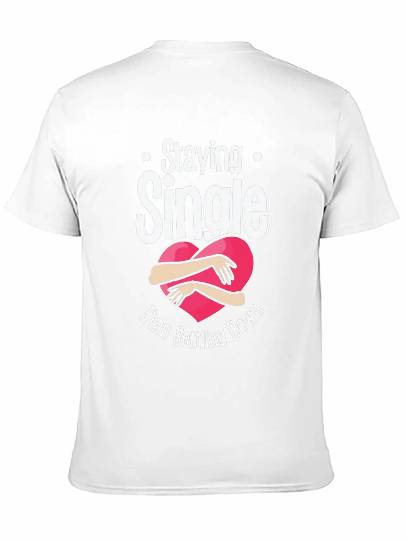 Single Vintage Fan Single Quotes Retro Single Casual Graphic T-Shirt – Simple And Comfortable Daily Wear