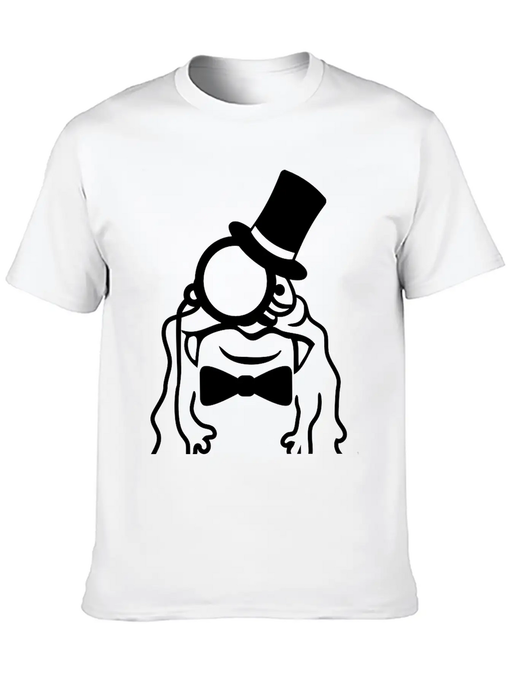 Sir Gentleman Gentleman Cylinder Monocle Rich Glib Unisex Casual T-Shirt – Clean Design For Daily Comfort
