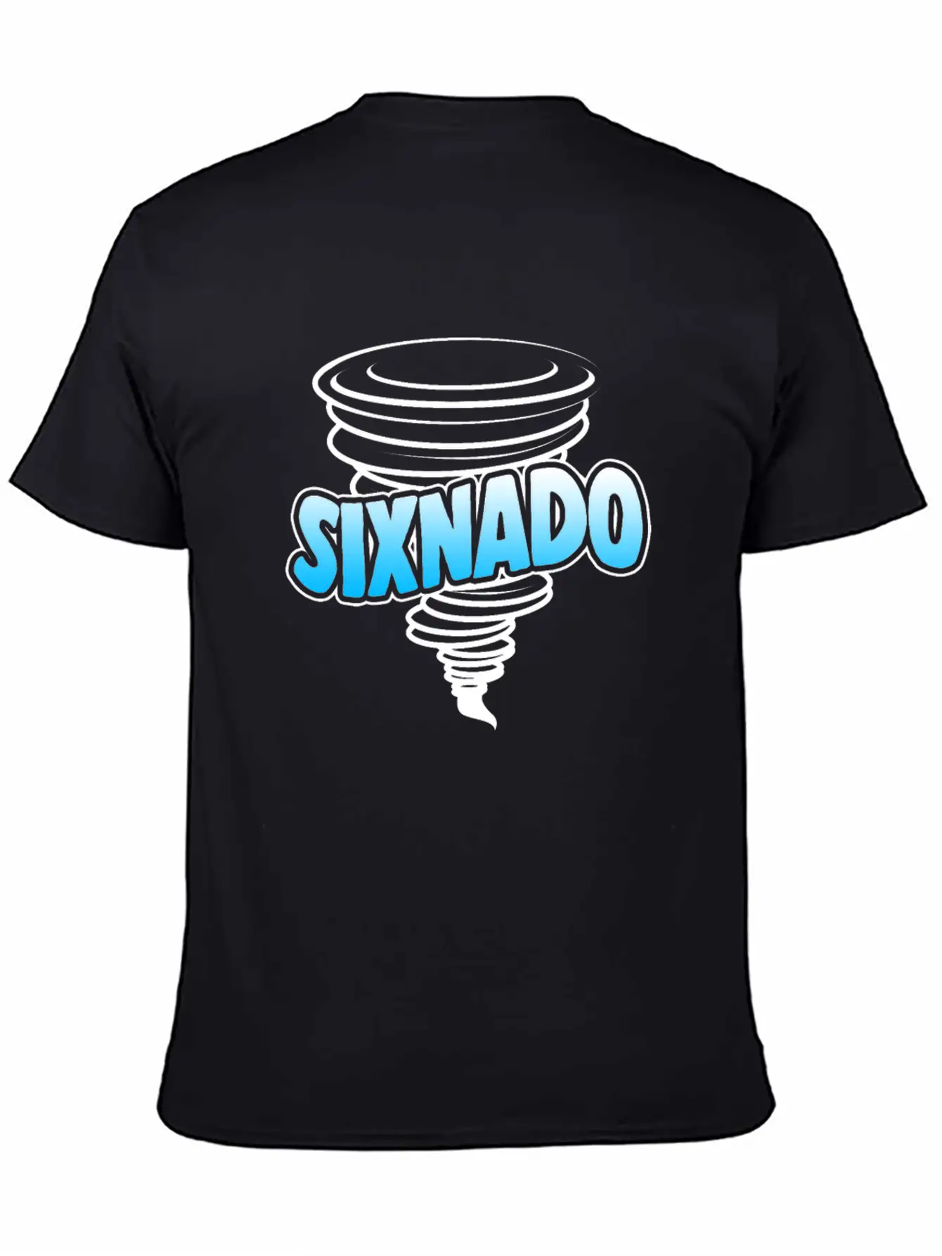 Sixnado 6th Birthday Tornado Unisex Casual T-Shirt – Clean Design For Daily Comfort