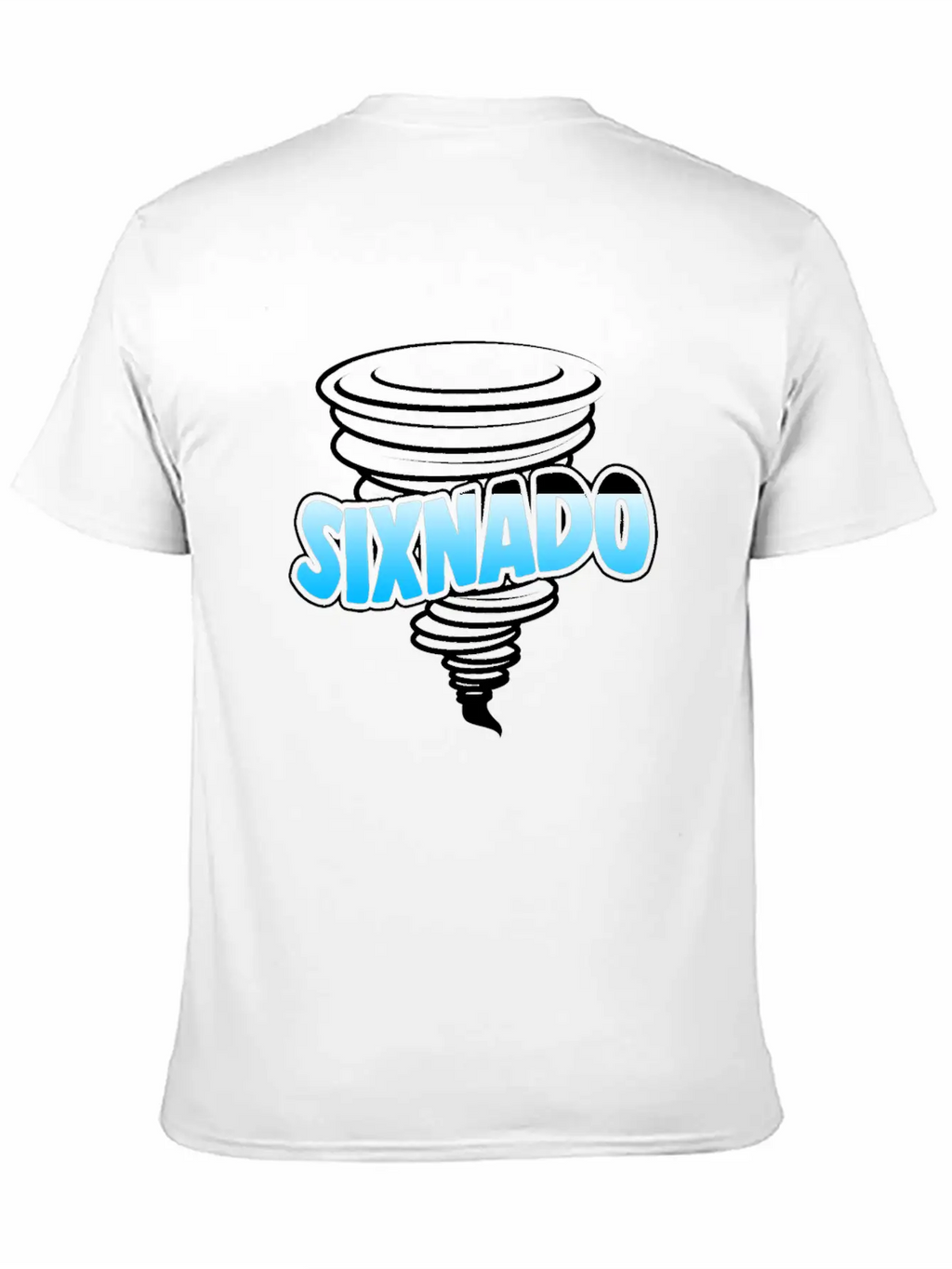 Sixnado 6th Birthday Tornado Unisex Casual T-Shirt – Clean Design For Daily Comfort
