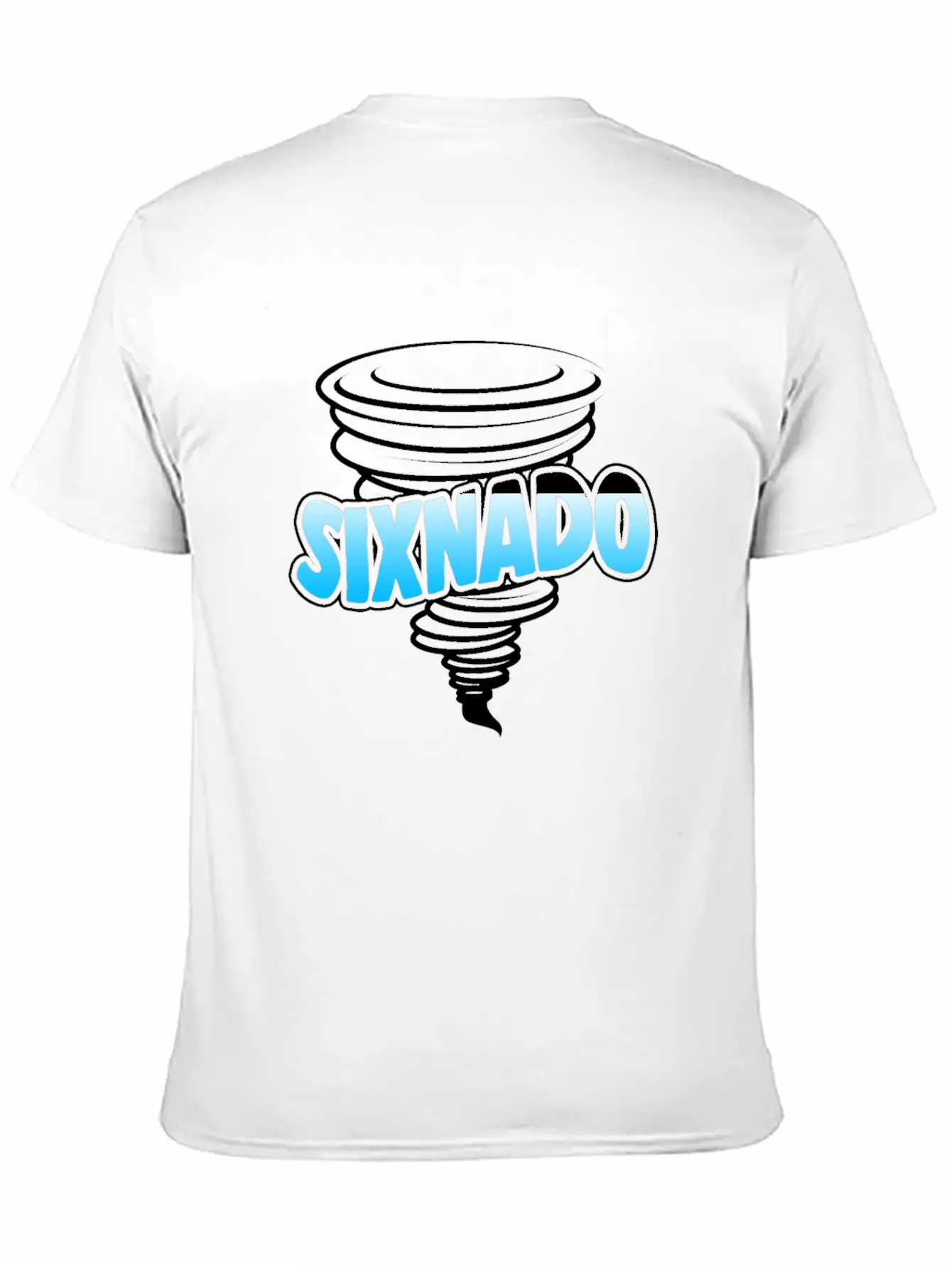 Sixnado 6th Birthday Tornado Unisex Casual T-Shirt – Clean Design For Daily Comfort