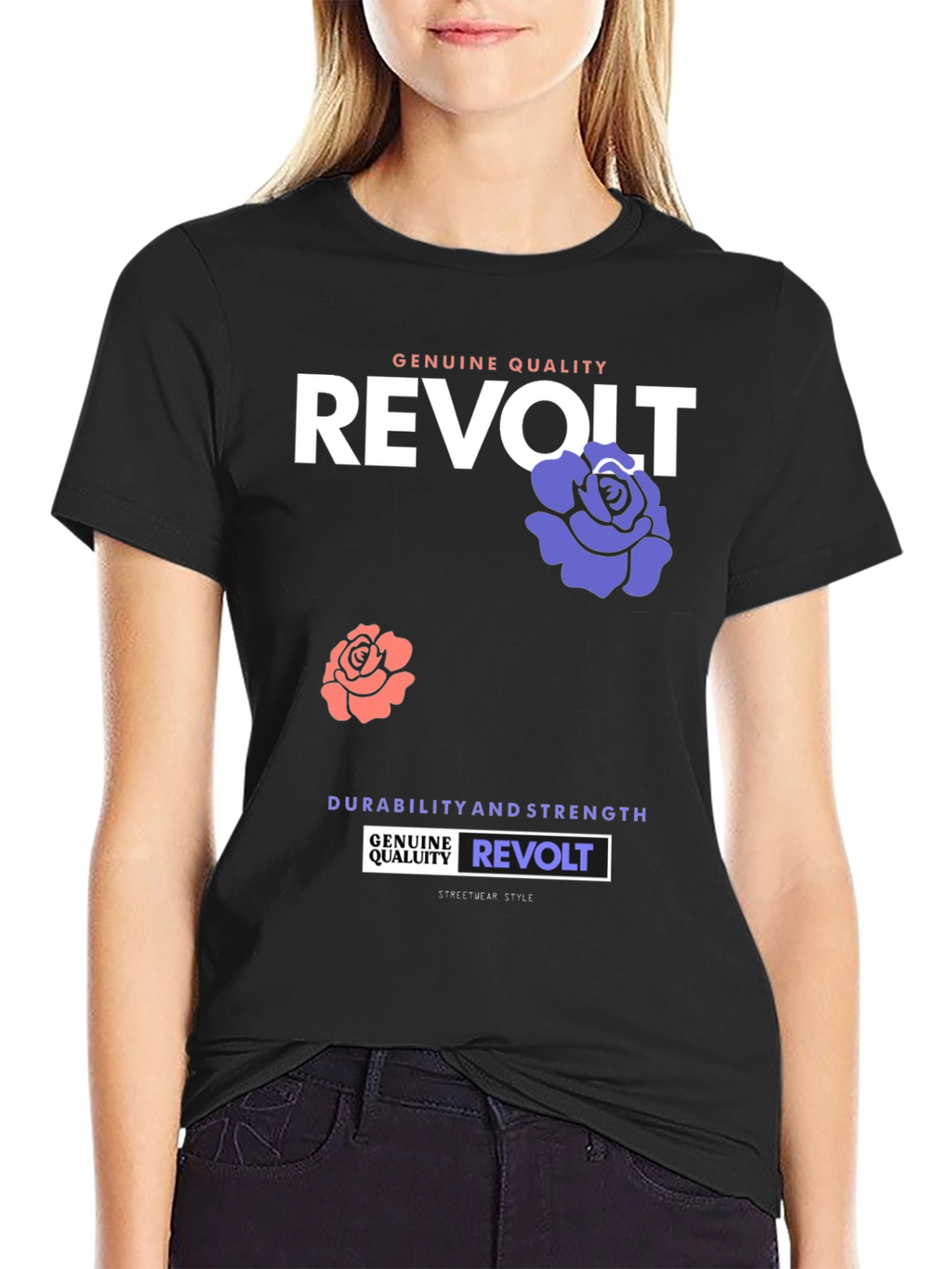 Revolt Graphic Print T-Shirt