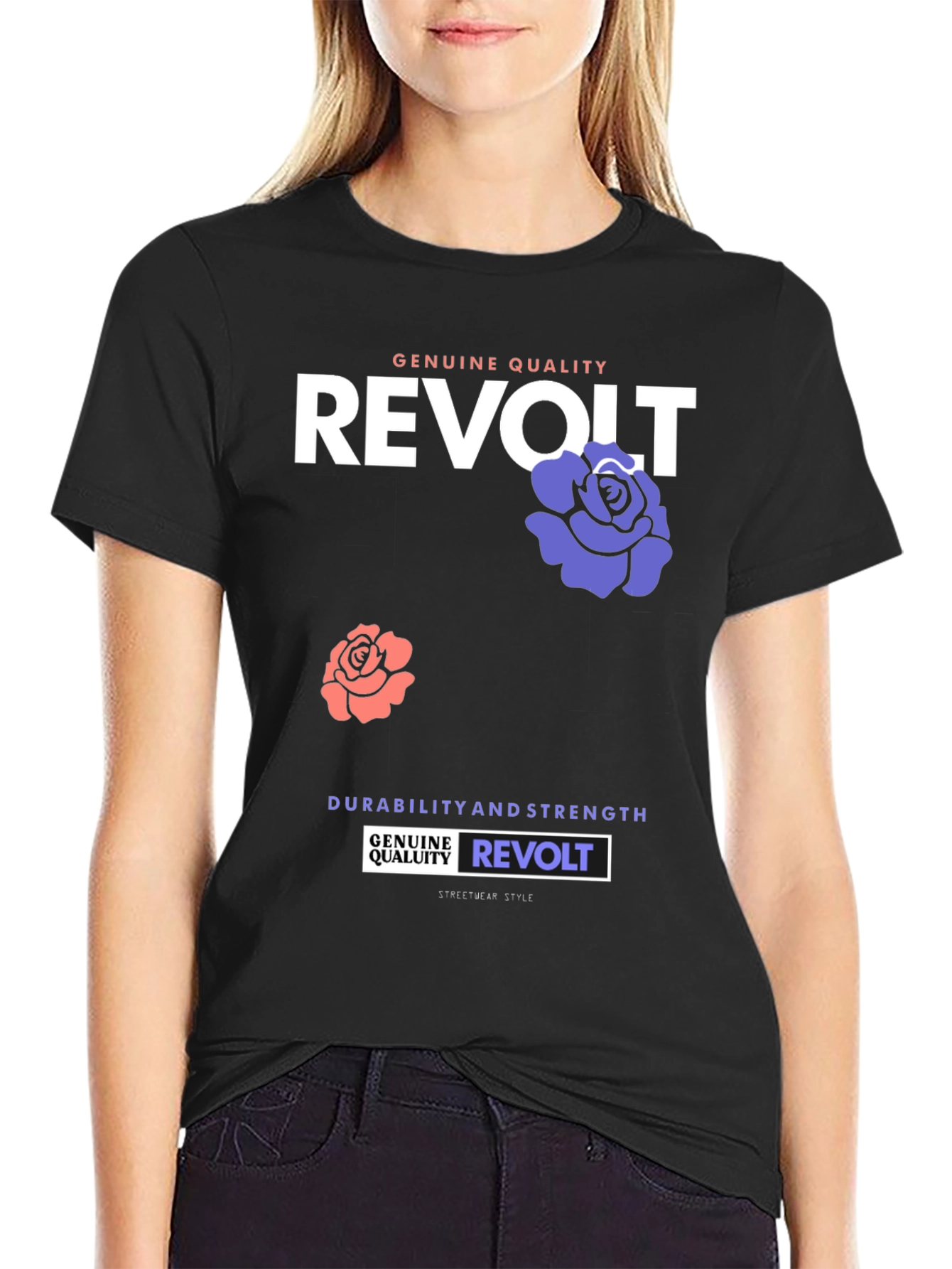 Revolt Graphic Print T-Shirt