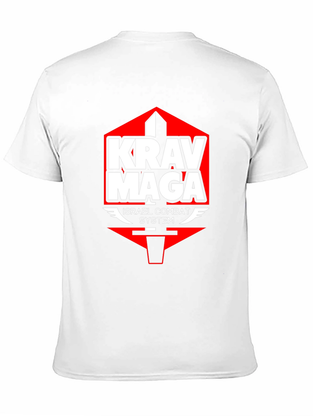 Krav Maga Israel Combat System Black T-Shirt