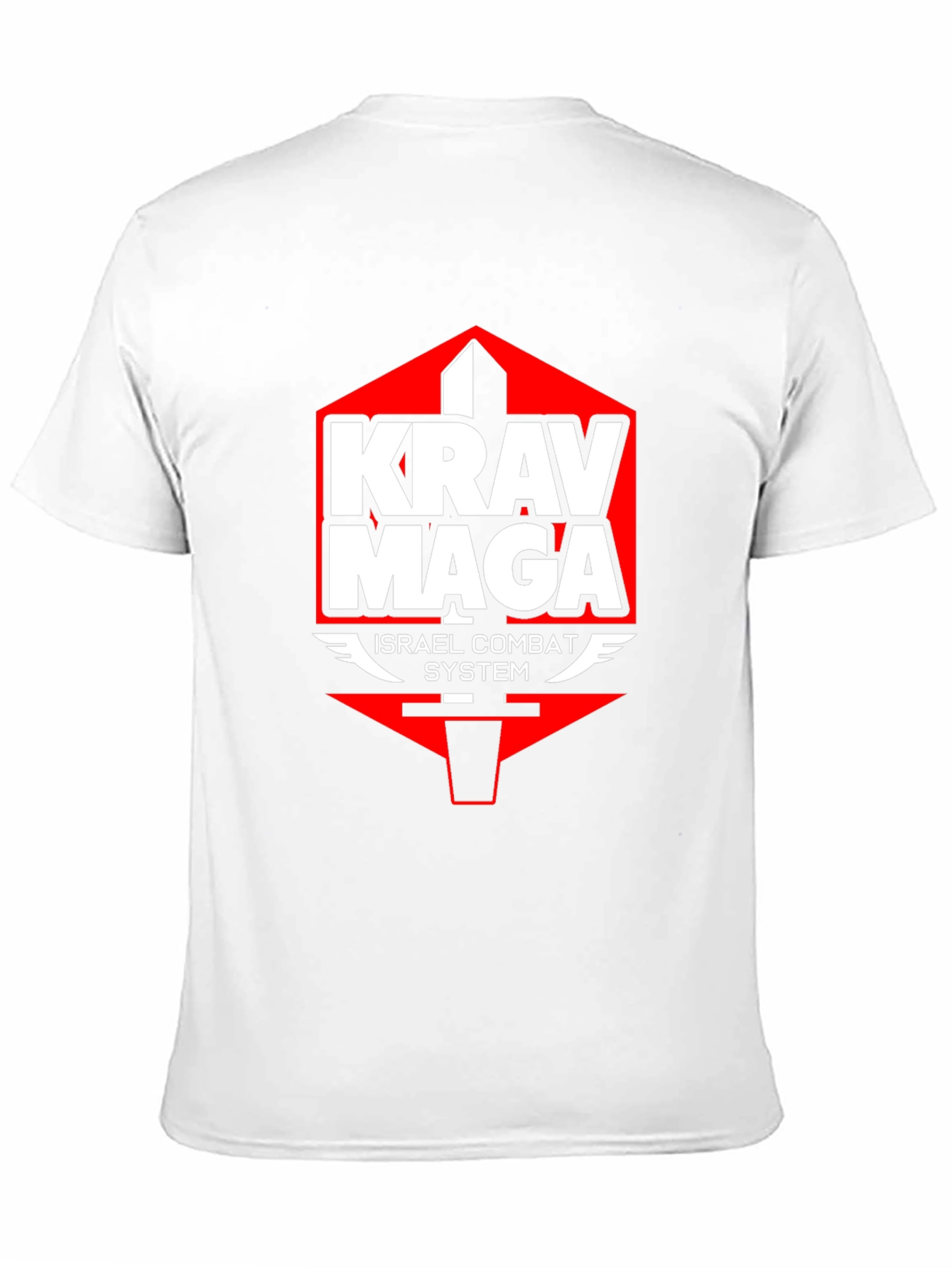 Krav Maga Israel Combat System Black T-Shirt