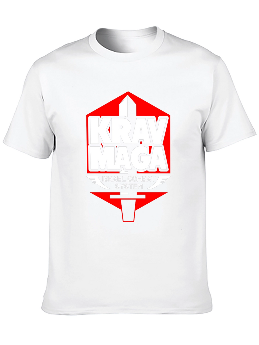 Krav Maga Israel Combat System Black T-Shirt