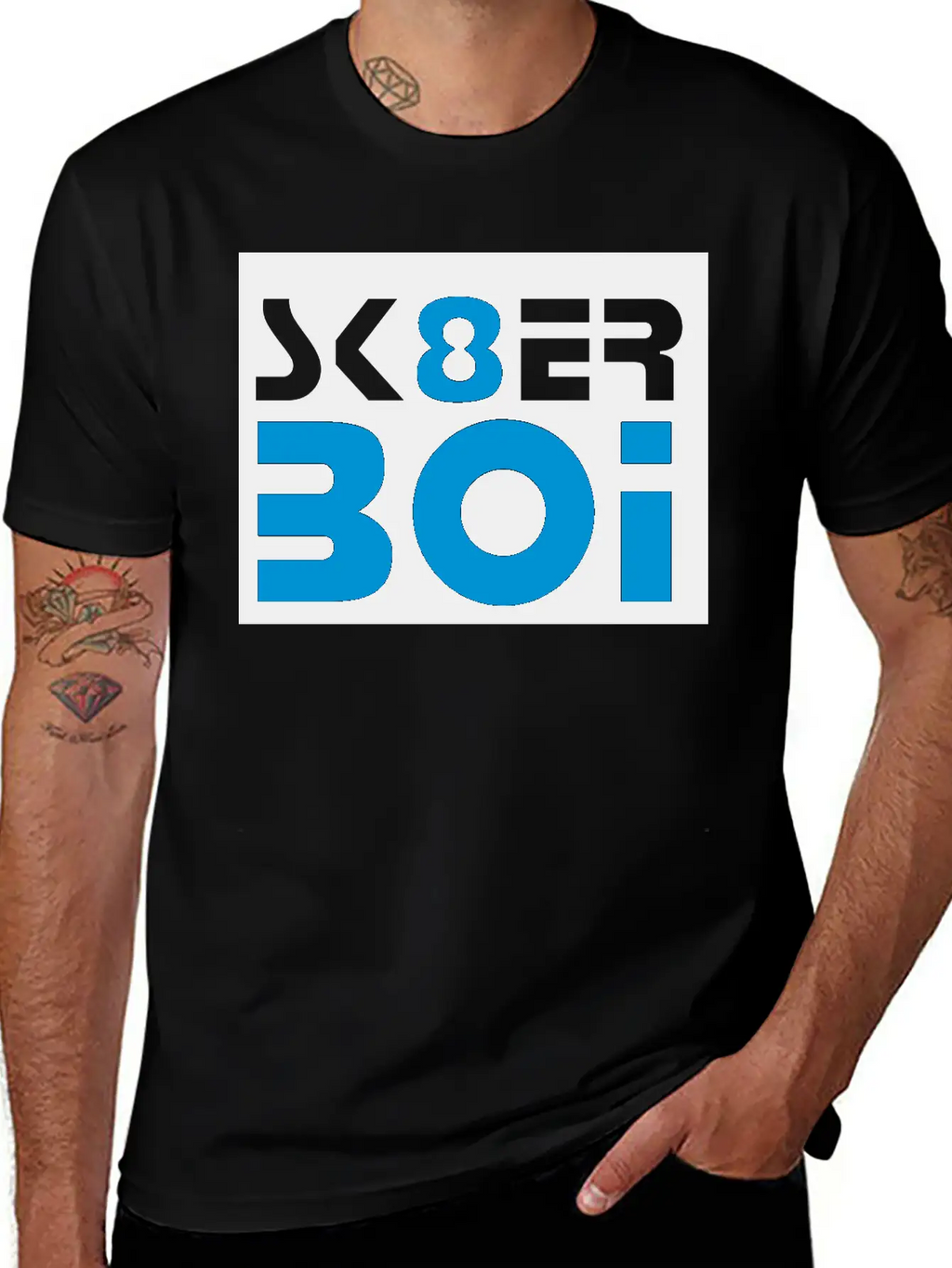 Sk8erboi Unisex Casual T-Shirt – Clean Design For Daily Comfort