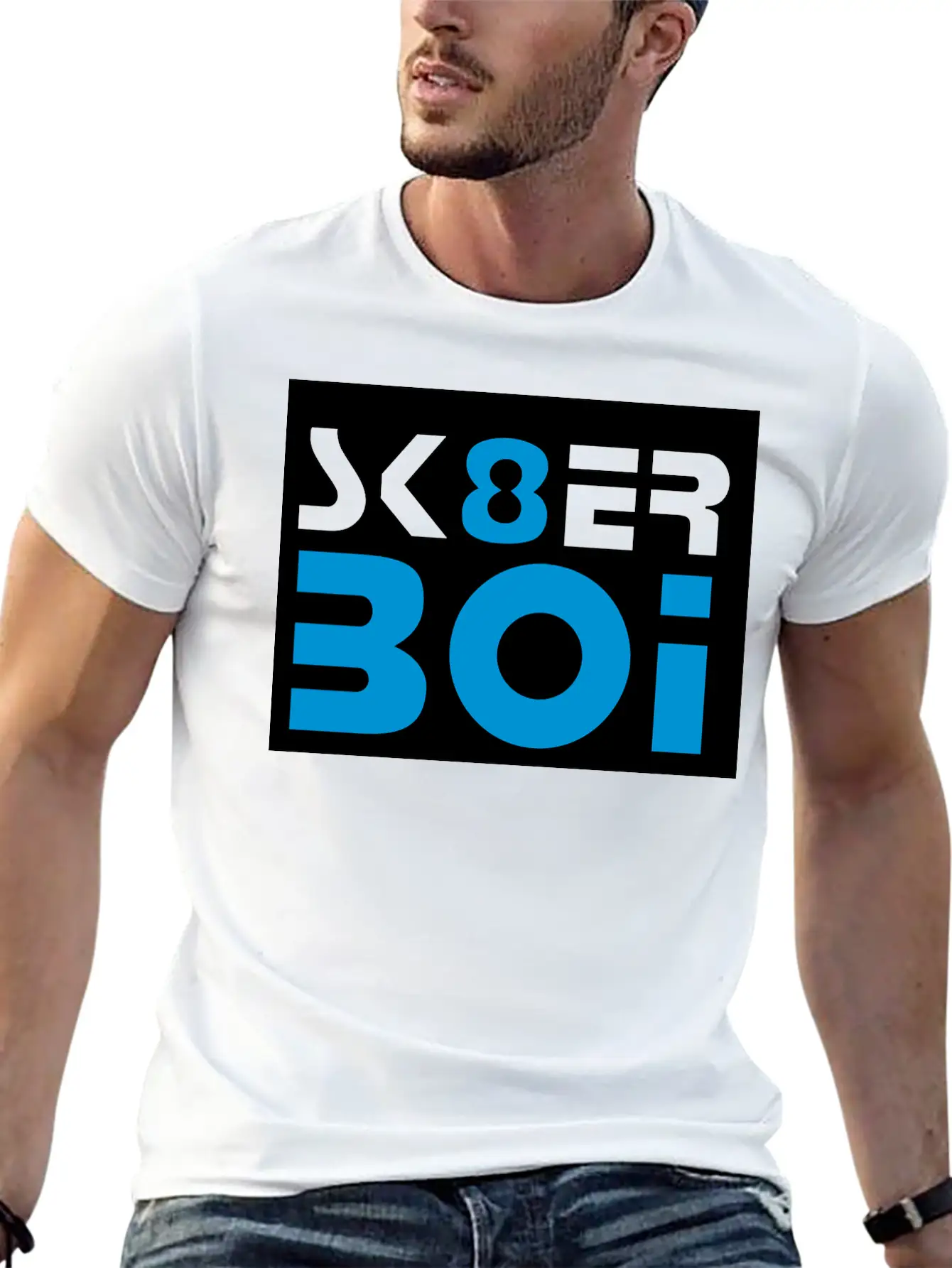 Sk8erboi Unisex Casual T-Shirt – Clean Design For Daily Comfort
