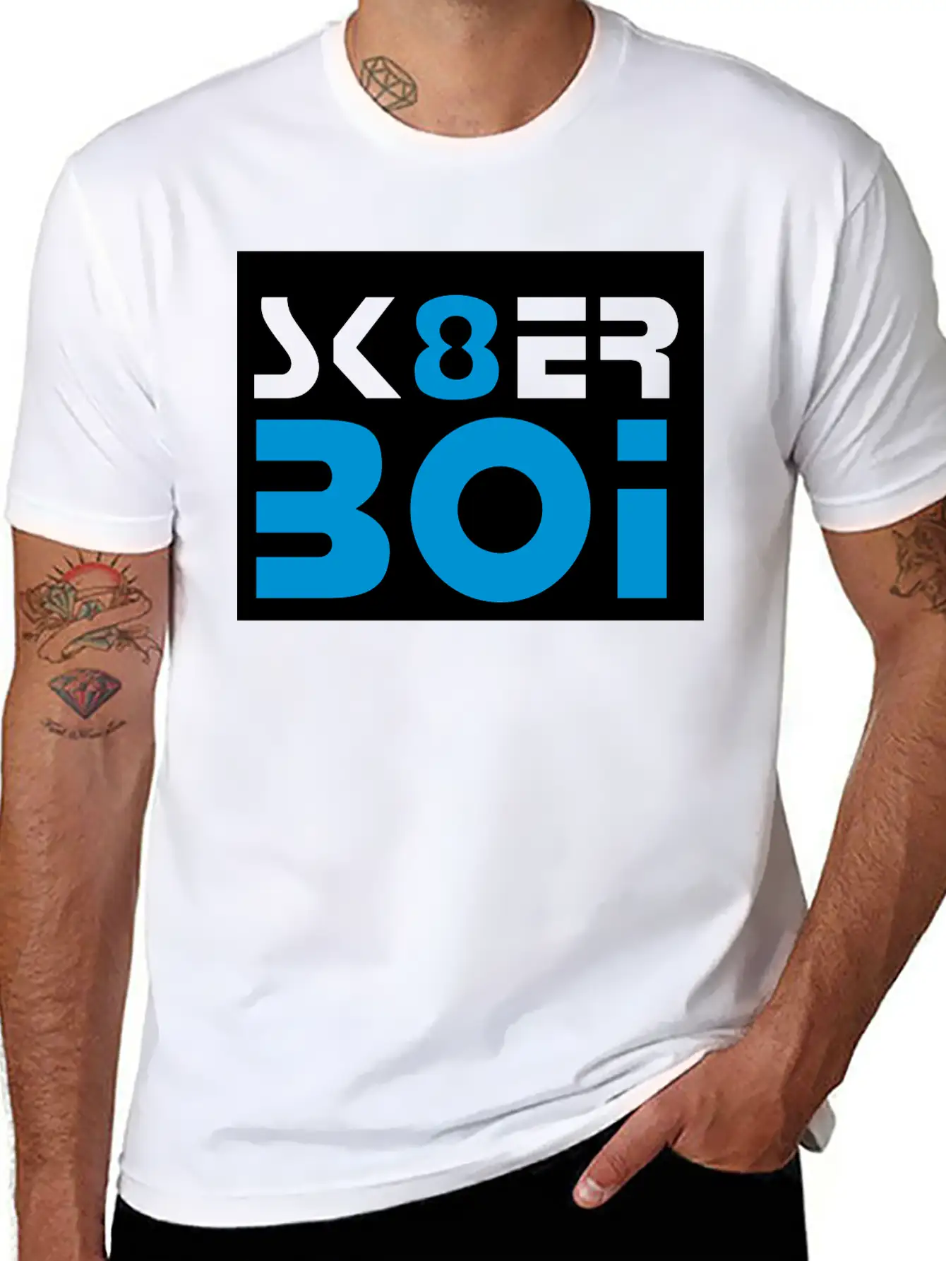 Sk8erboi Unisex Casual T-Shirt – Clean Design For Daily Comfort