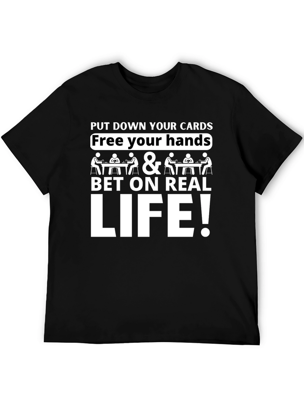 Bet on Real Life Graphic Tee