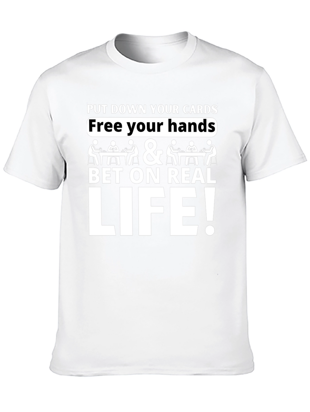 Bet on Real Life Graphic Tee