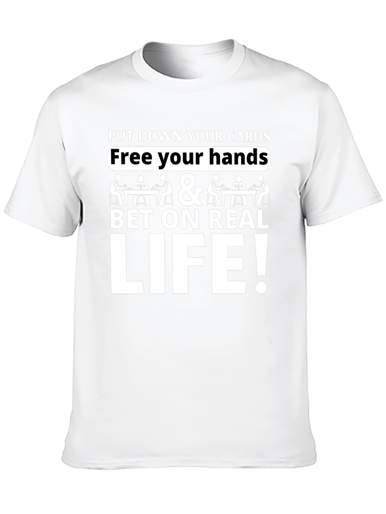 Bet on Real Life Graphic Tee