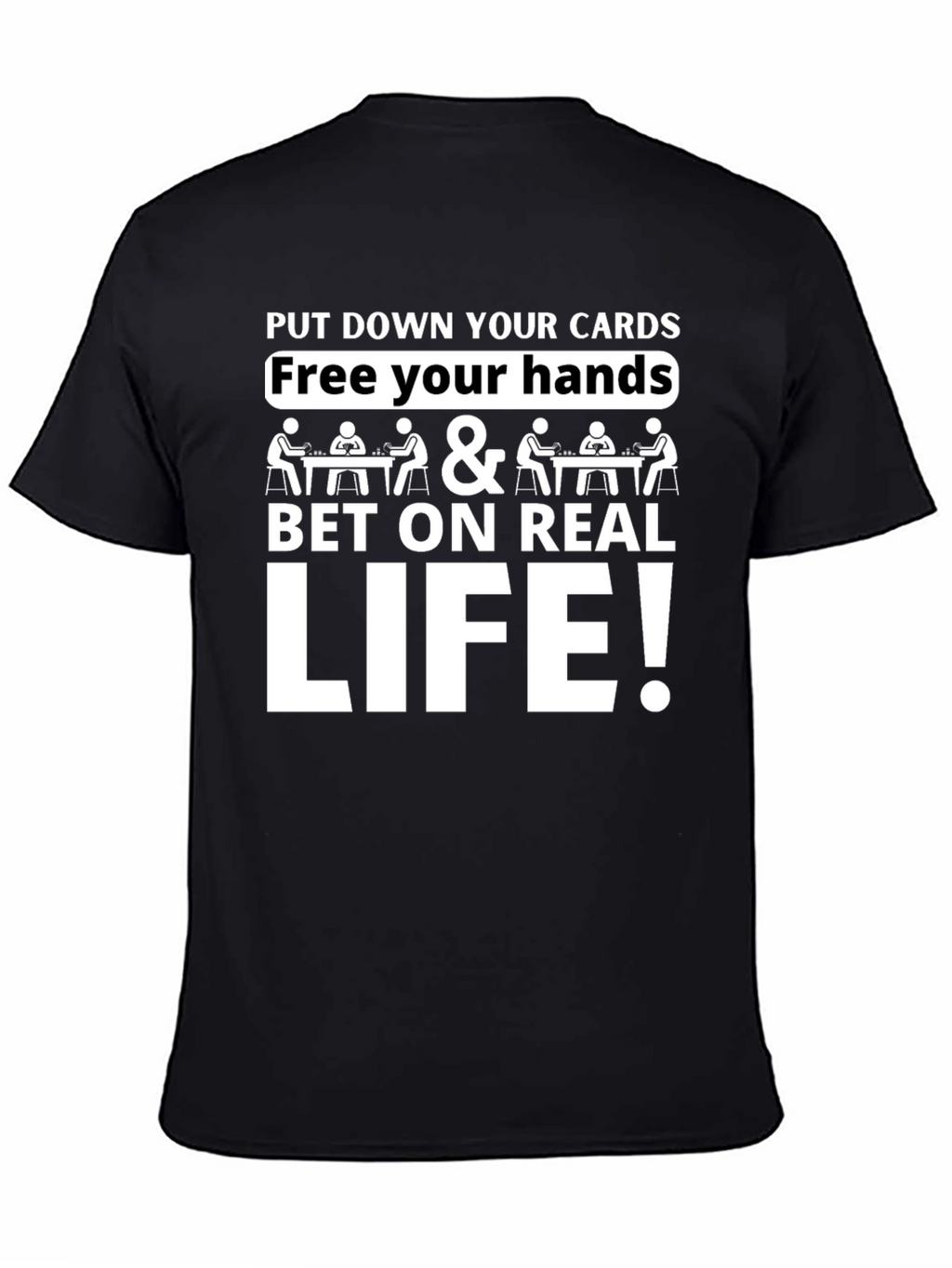 Bet on Real Life Graphic Tee
