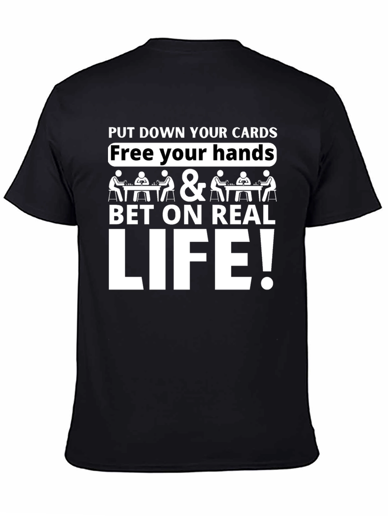 Bet on Real Life Graphic Tee