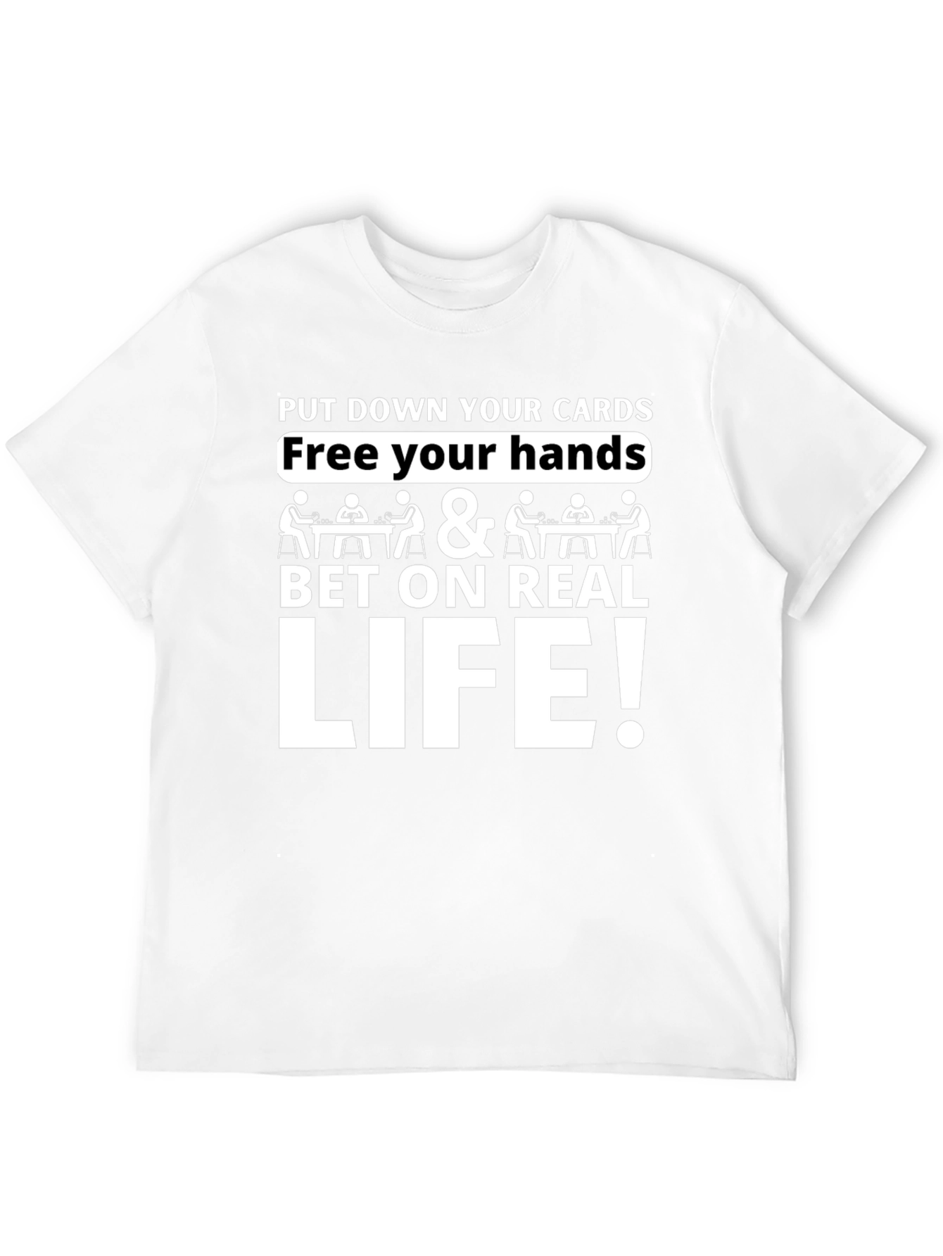 Bet on Real Life Graphic Tee