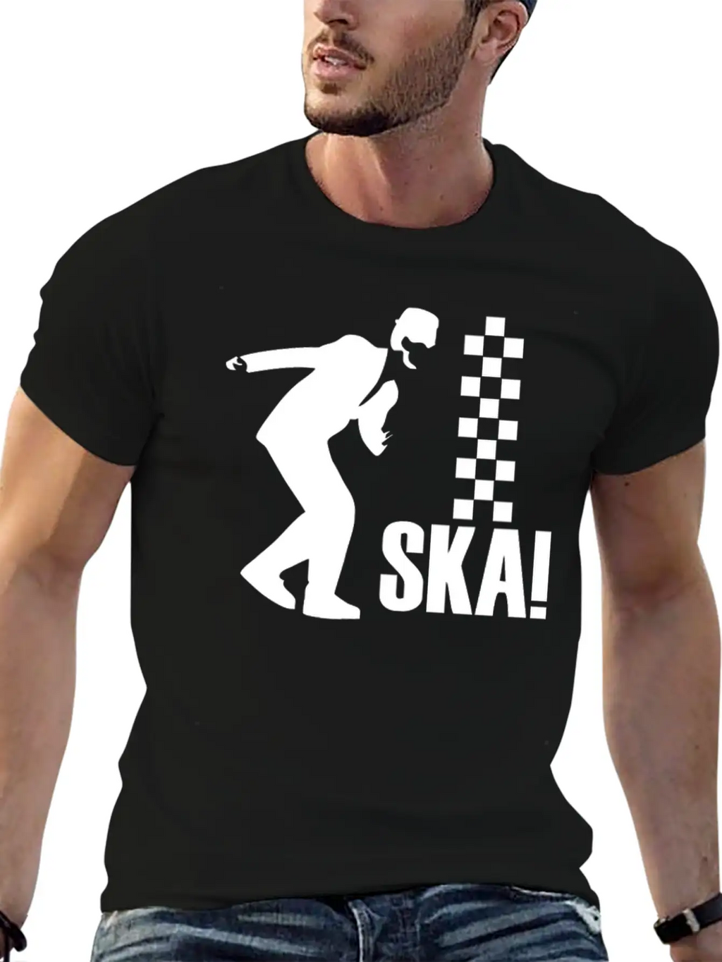 SKA Walt Jacobs Unisex Casual T-Shirt – Clean Design For Daily Comfort