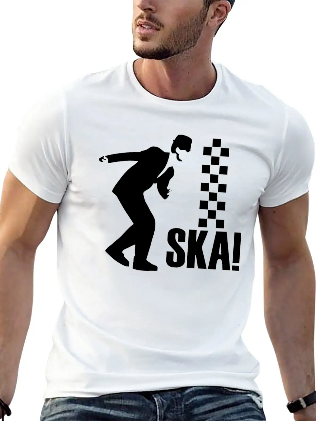SKA Walt Jacobs Unisex Casual T-Shirt – Clean Design For Daily Comfort