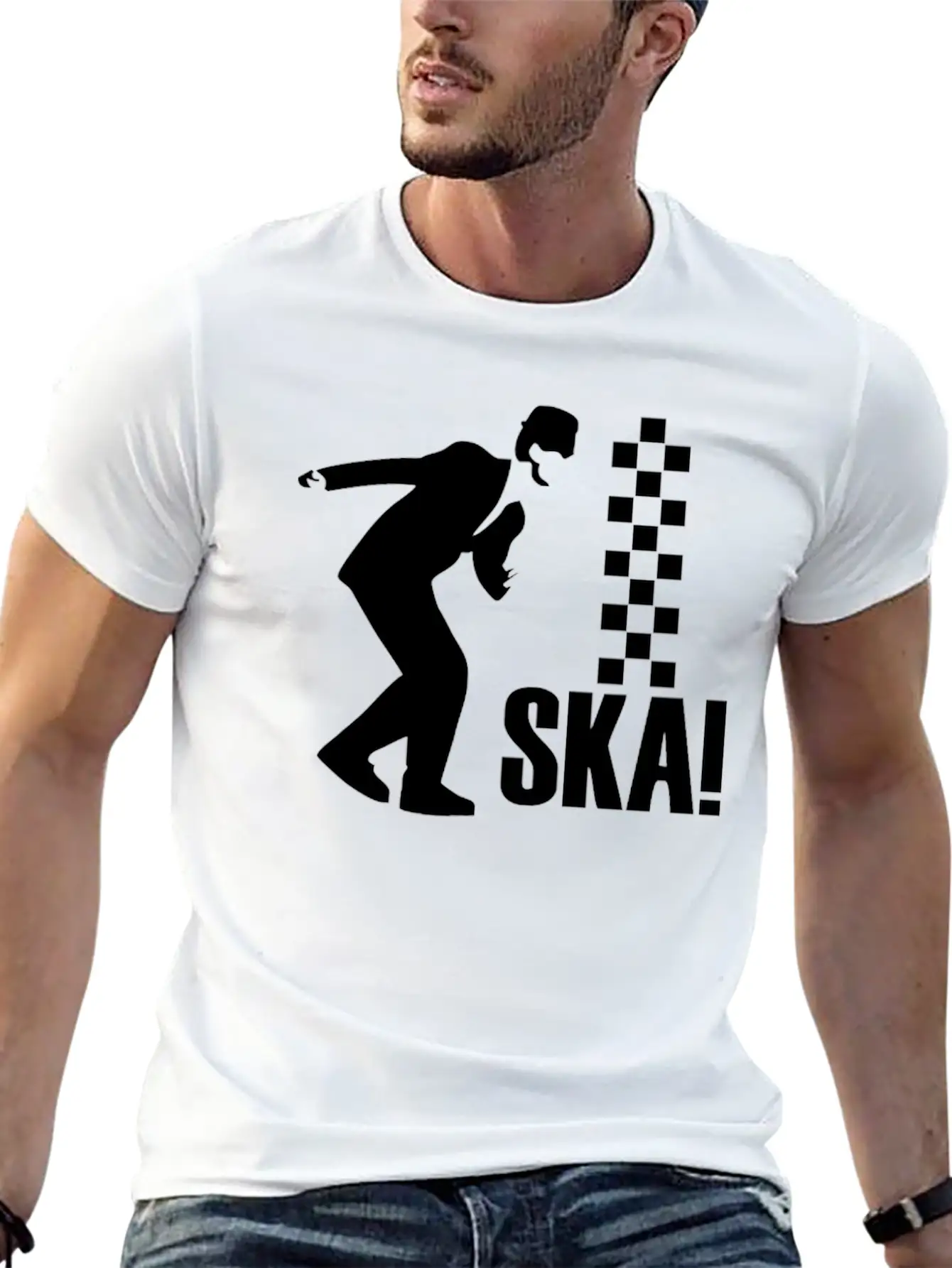 SKA Walt Jacobs Unisex Casual T-Shirt – Clean Design For Daily Comfort