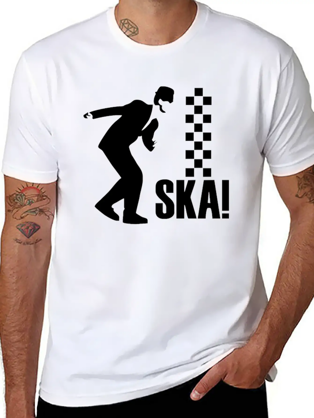 SKA Walt Jacobs Unisex Casual T-Shirt – Clean Design For Daily Comfort