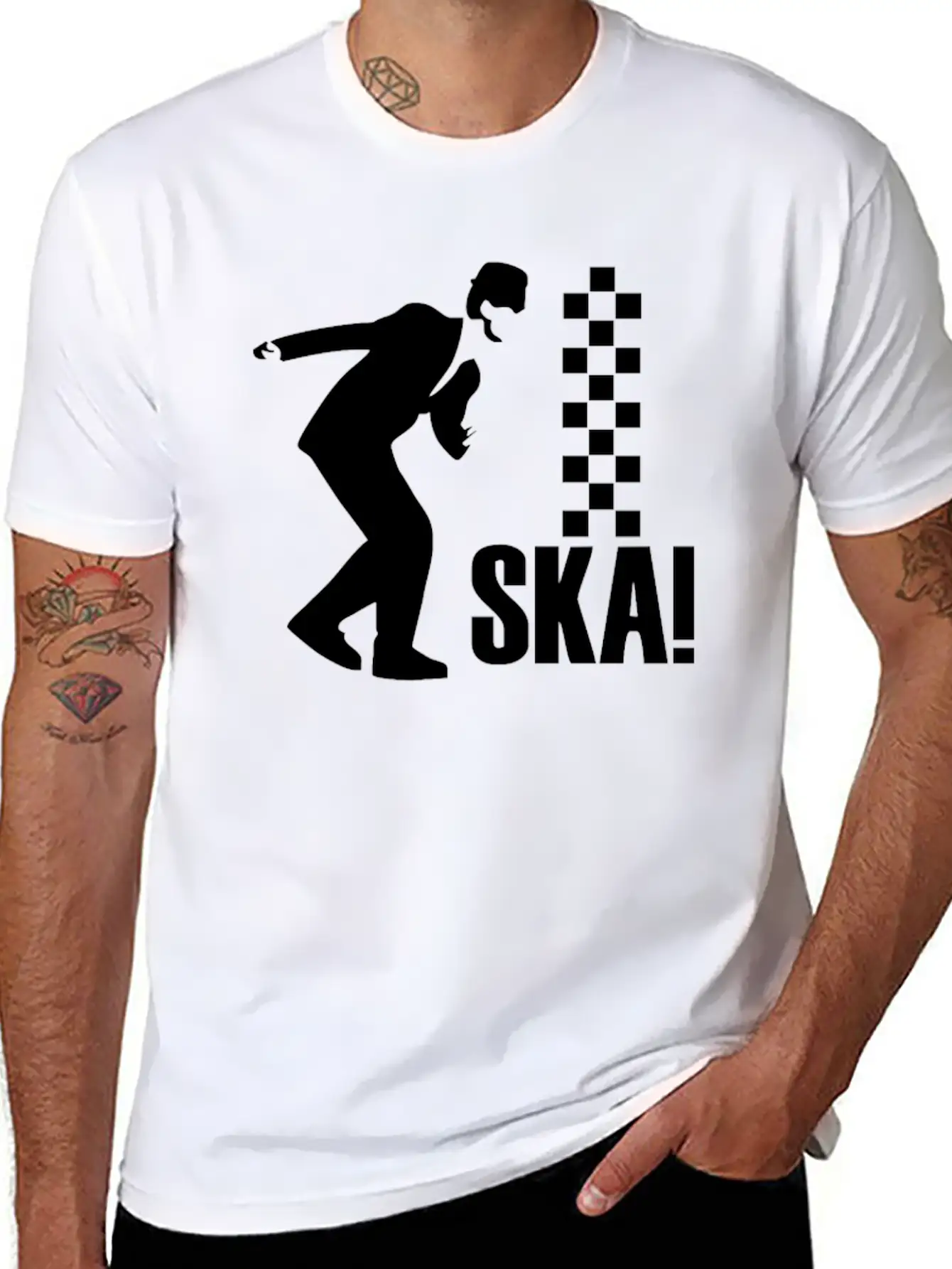 SKA Walt Jacobs Unisex Casual T-Shirt – Clean Design For Daily Comfort