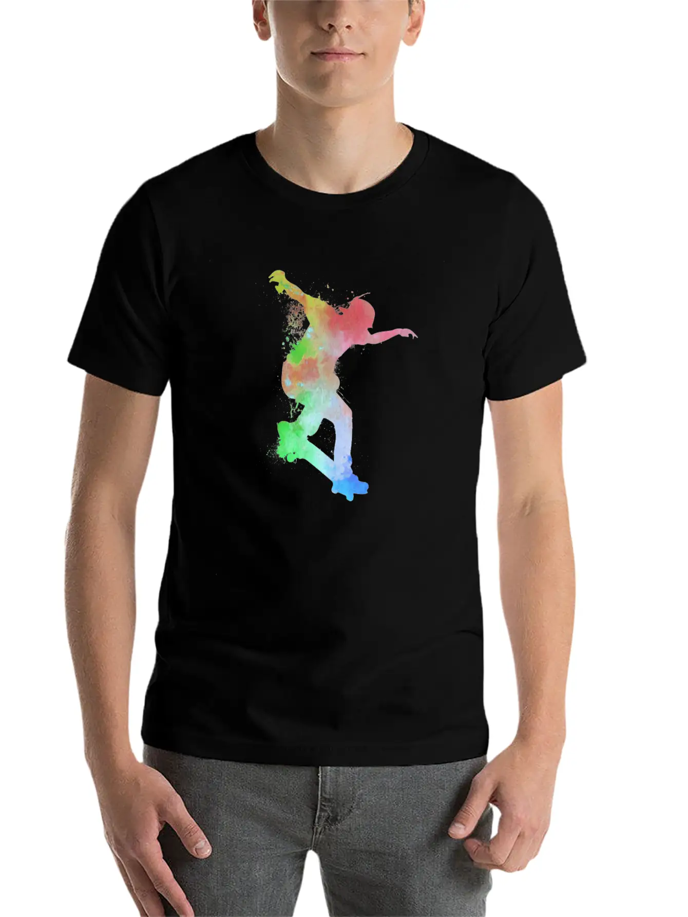 Skateboard Skateboarder Skateboarding Skater Unisex Casual T-Shirt – Clean Design For Daily Comfort