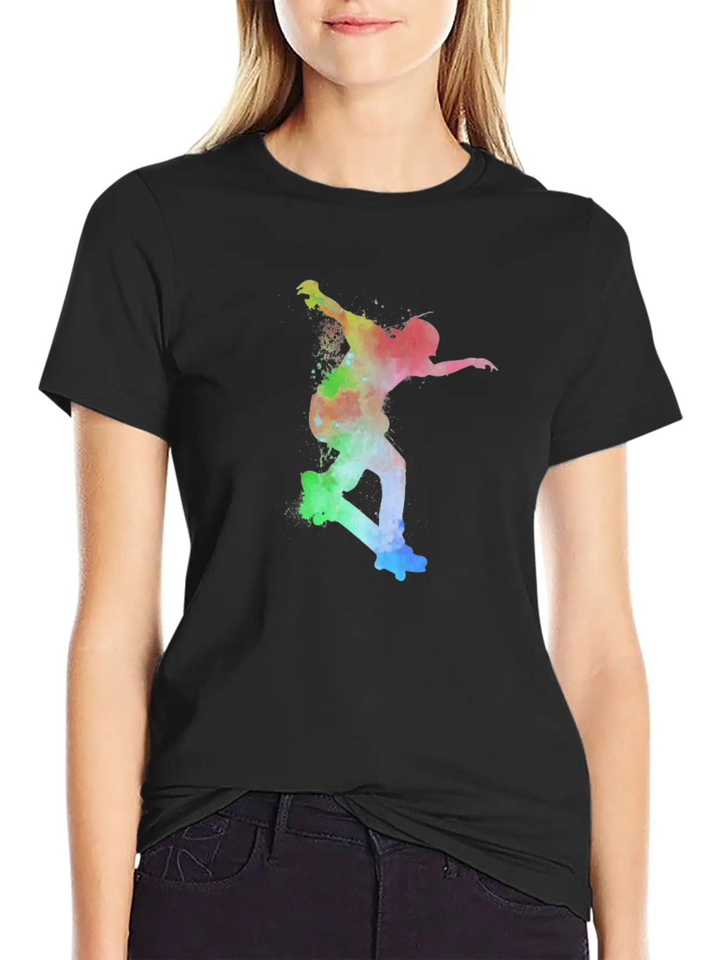 Skateboard Skateboarder Skateboarding Skater Unisex Casual T-Shirt – Clean Design For Daily Comfort