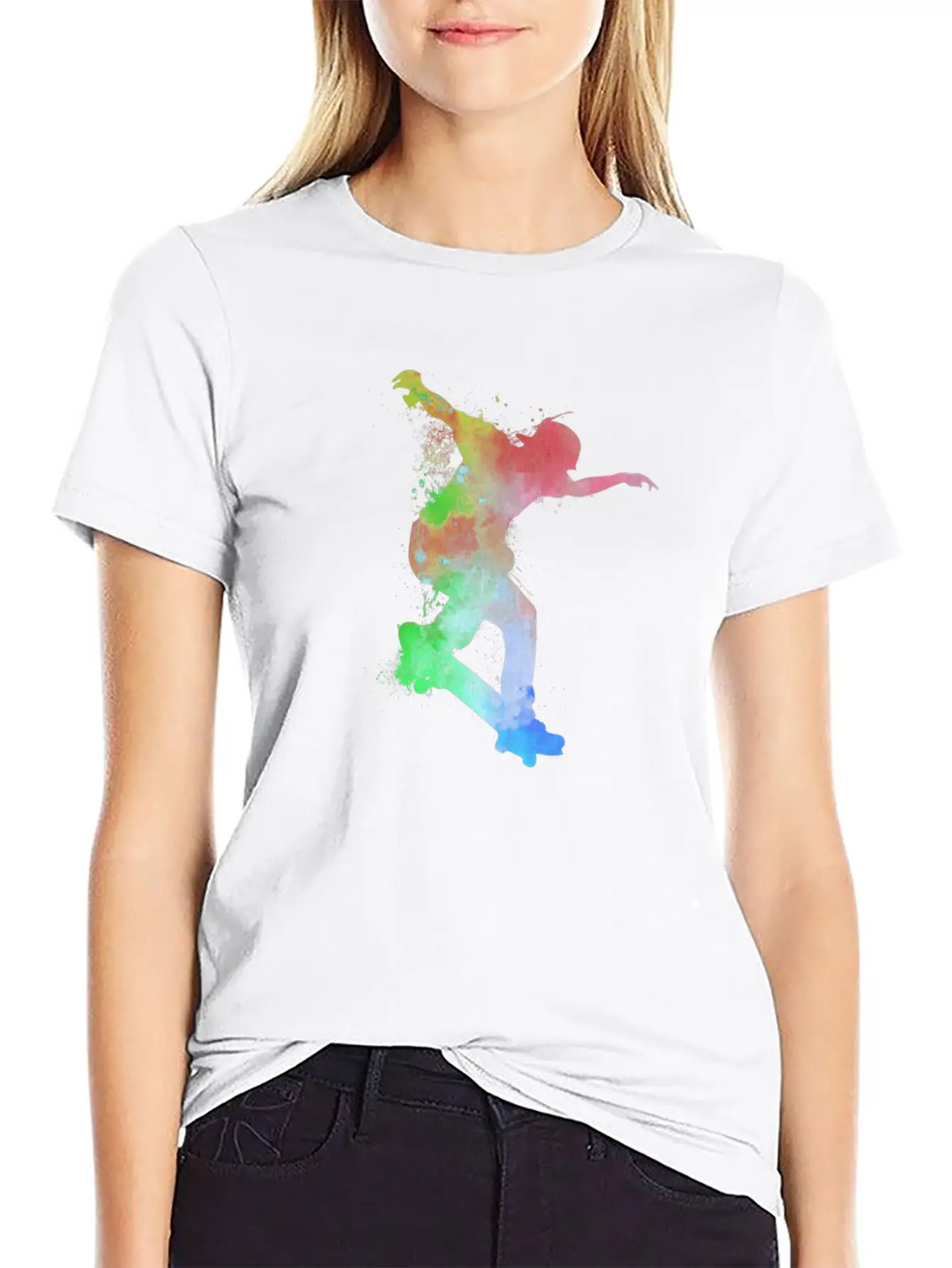 Skateboard Skateboarder Skateboarding Skater Unisex Casual T-Shirt – Clean Design For Daily Comfort