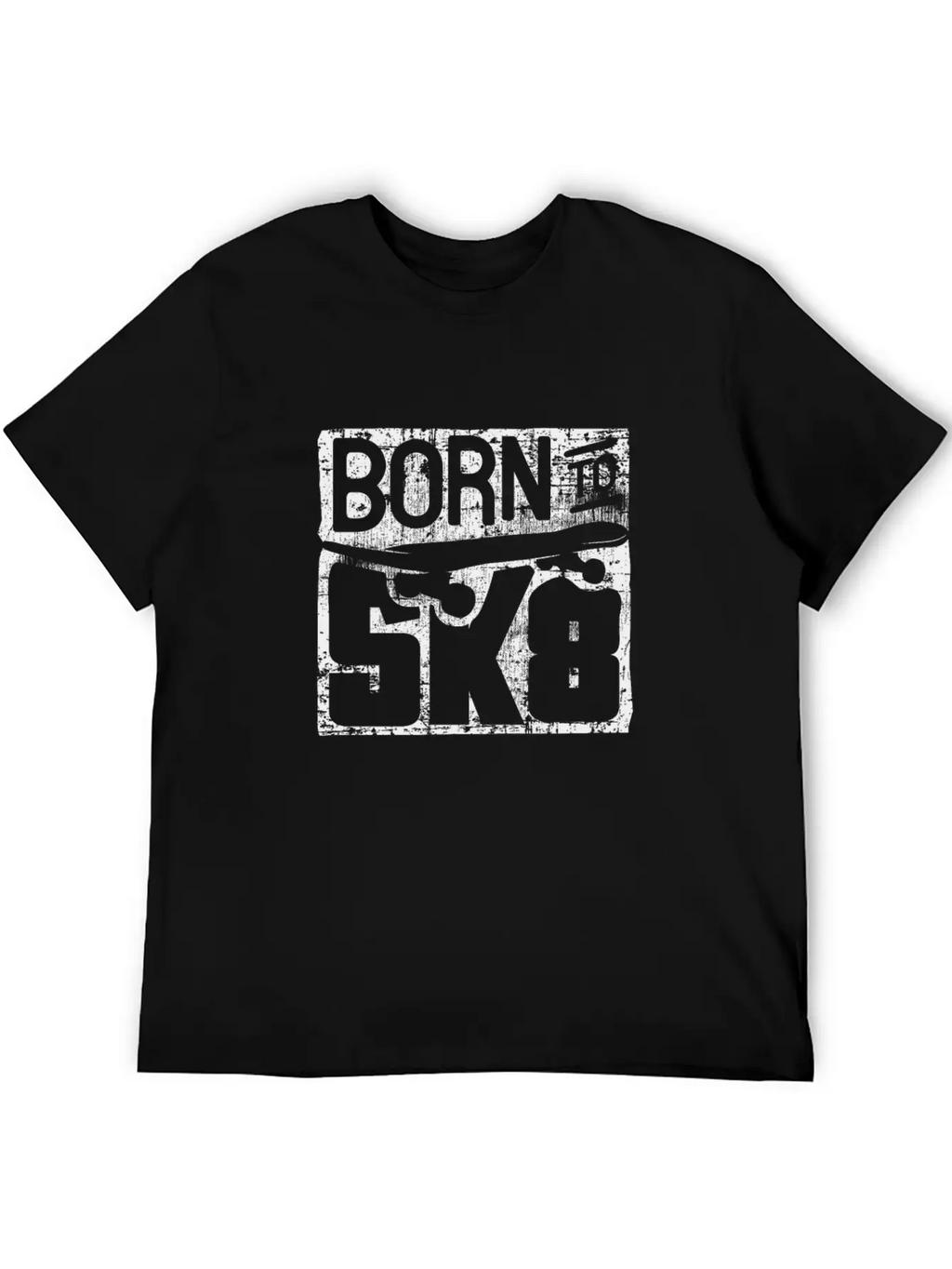 Skateboard Skater Essential Cotton Tee For Daily Outfits – Unisex Style