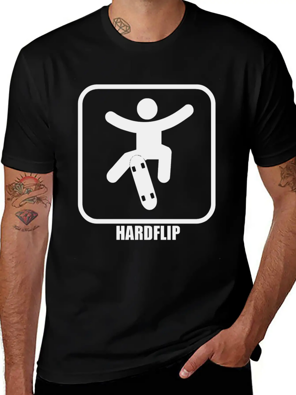 Skateboarding Stylish Everyday T-Shirt – Unisex Basic Cotton Tee