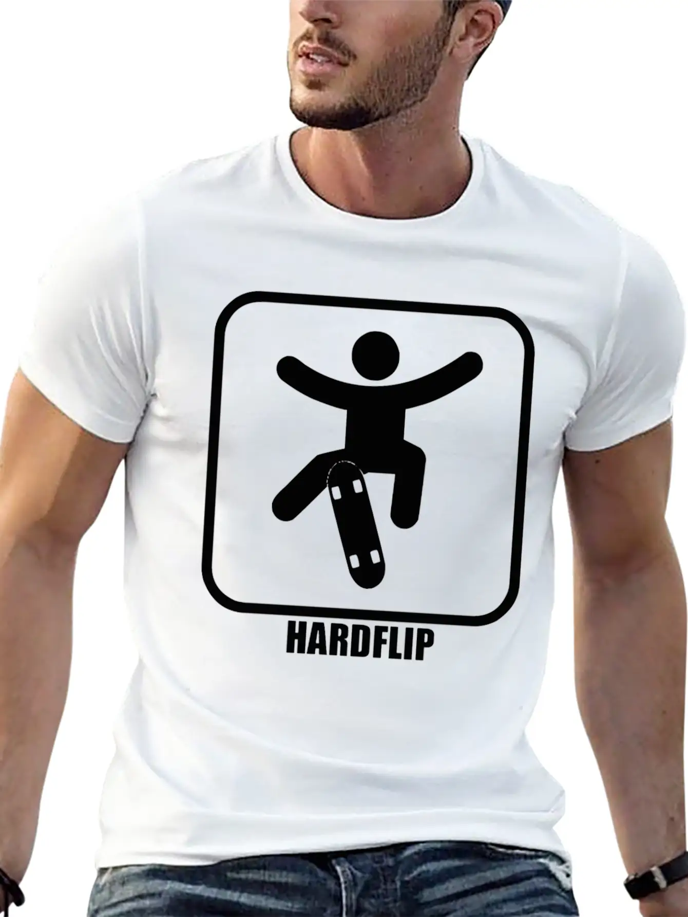 Skateboarding Stylish Everyday T-Shirt – Unisex Basic Cotton Tee