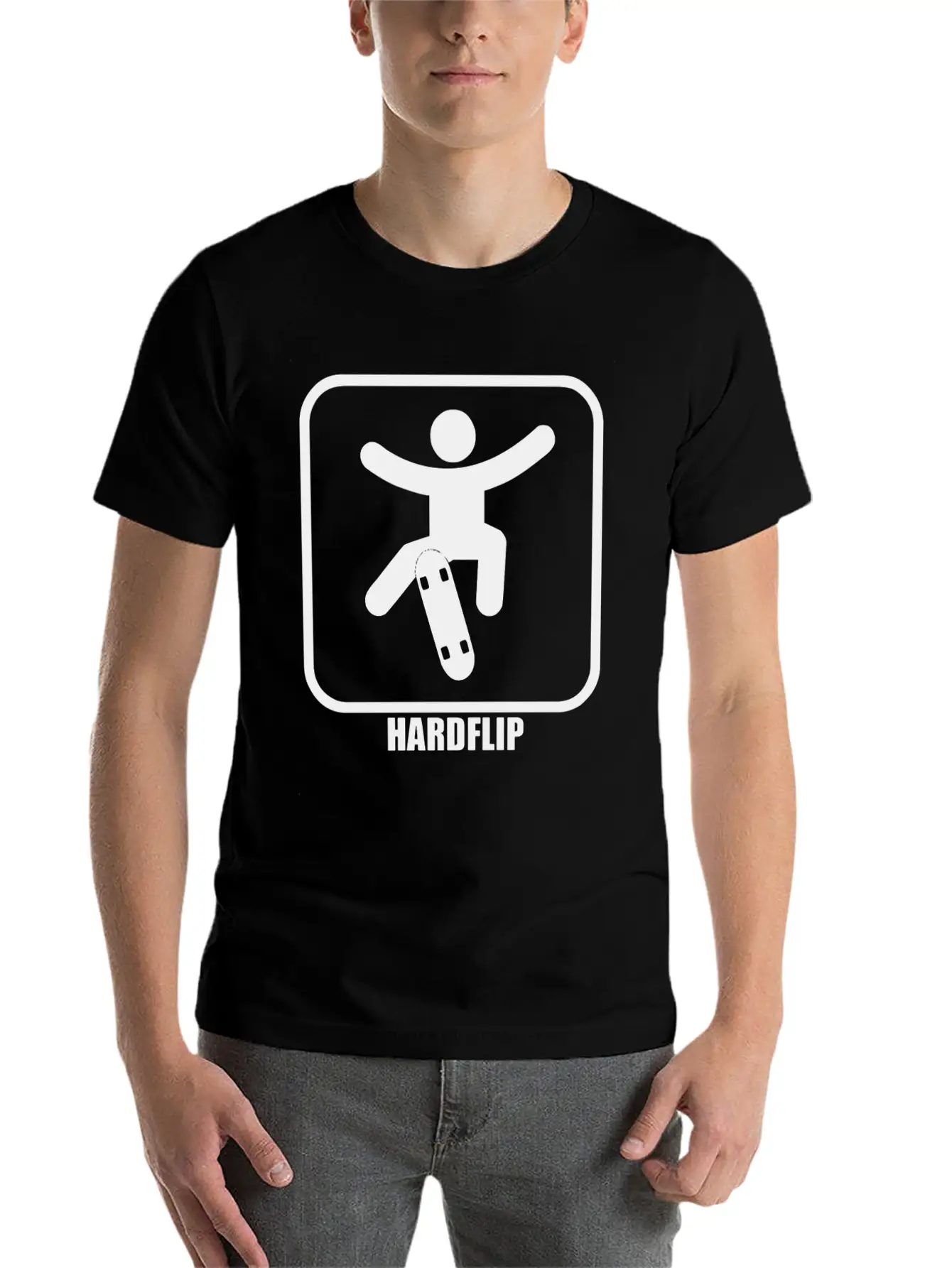Skateboarding Stylish Everyday T-Shirt – Unisex Basic Cotton Tee
