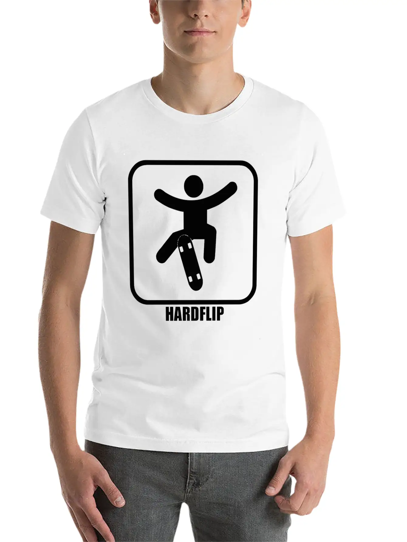 Skateboarding Stylish Everyday T-Shirt – Unisex Basic Cotton Tee