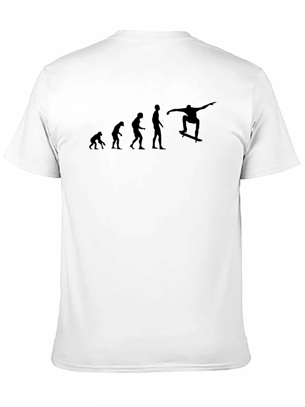Skater Evolution Skateboarding Unisex Casual T-Shirt – Clean Design For Daily Comfort