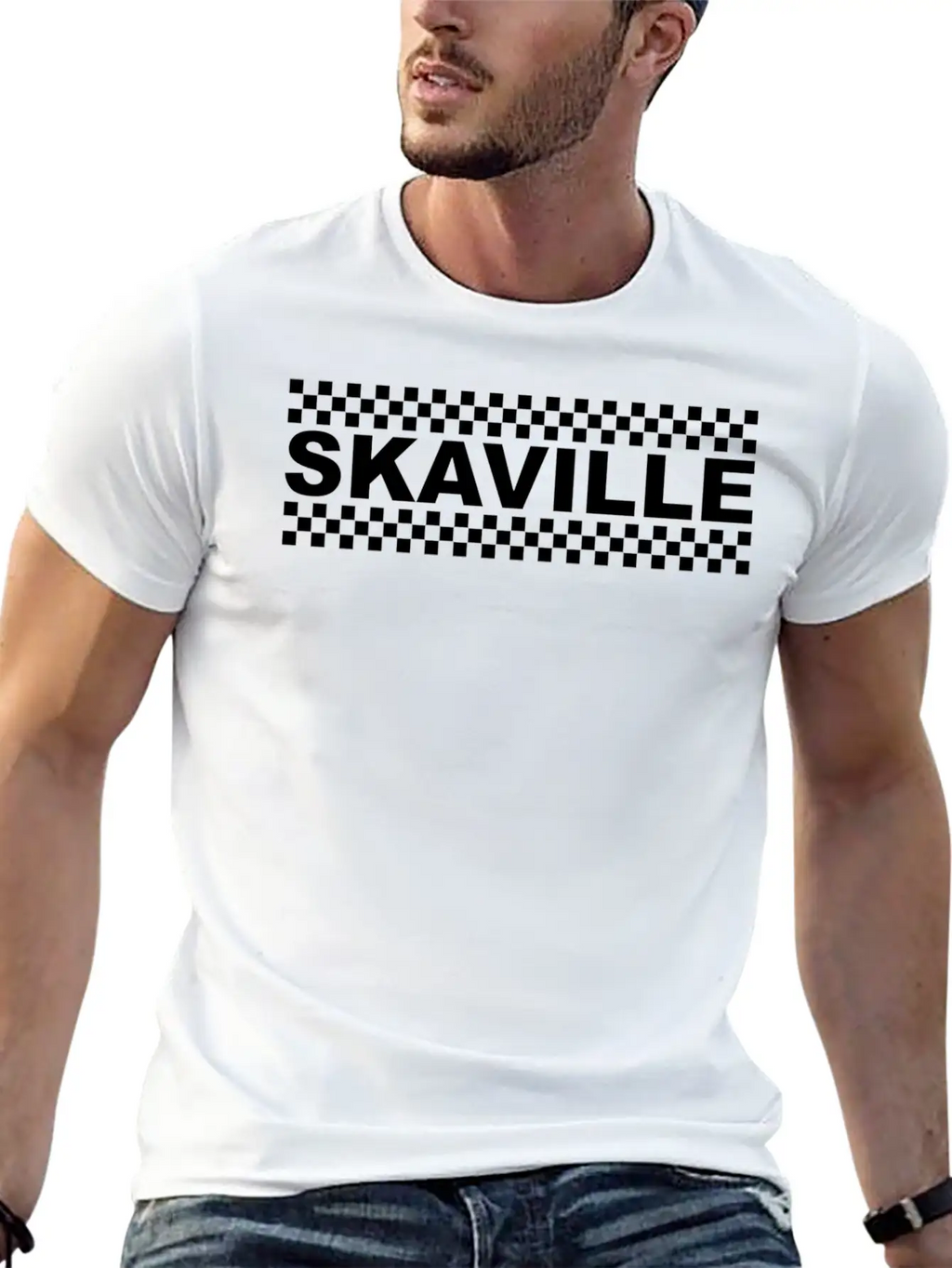 Skaville Classic Fit Graphic Tee For Daily Comfort – Unisex Cotton Shirt