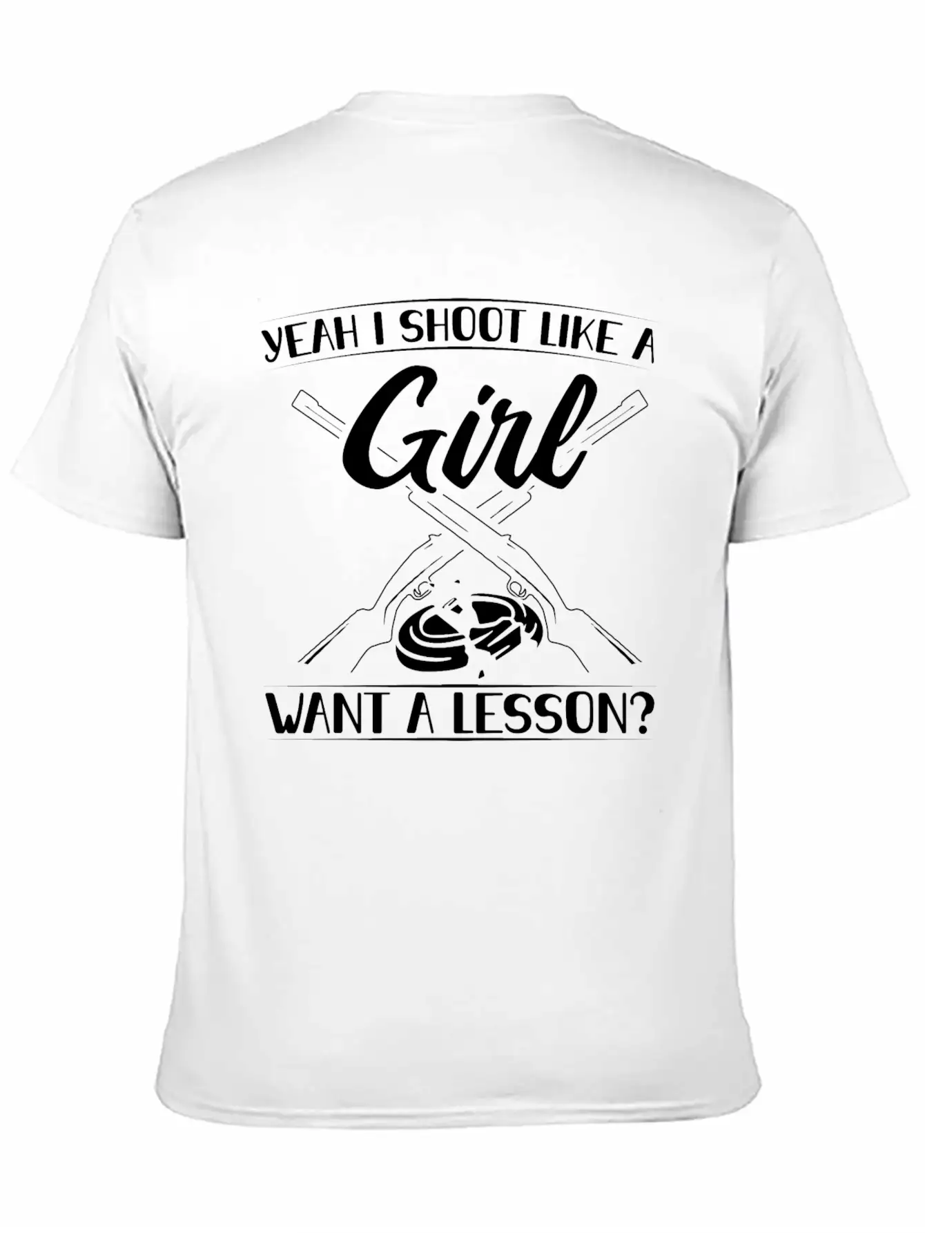 Skeet Shooting Casual Graphic T-Shirt – Simple And Comfortable Daily Wear
