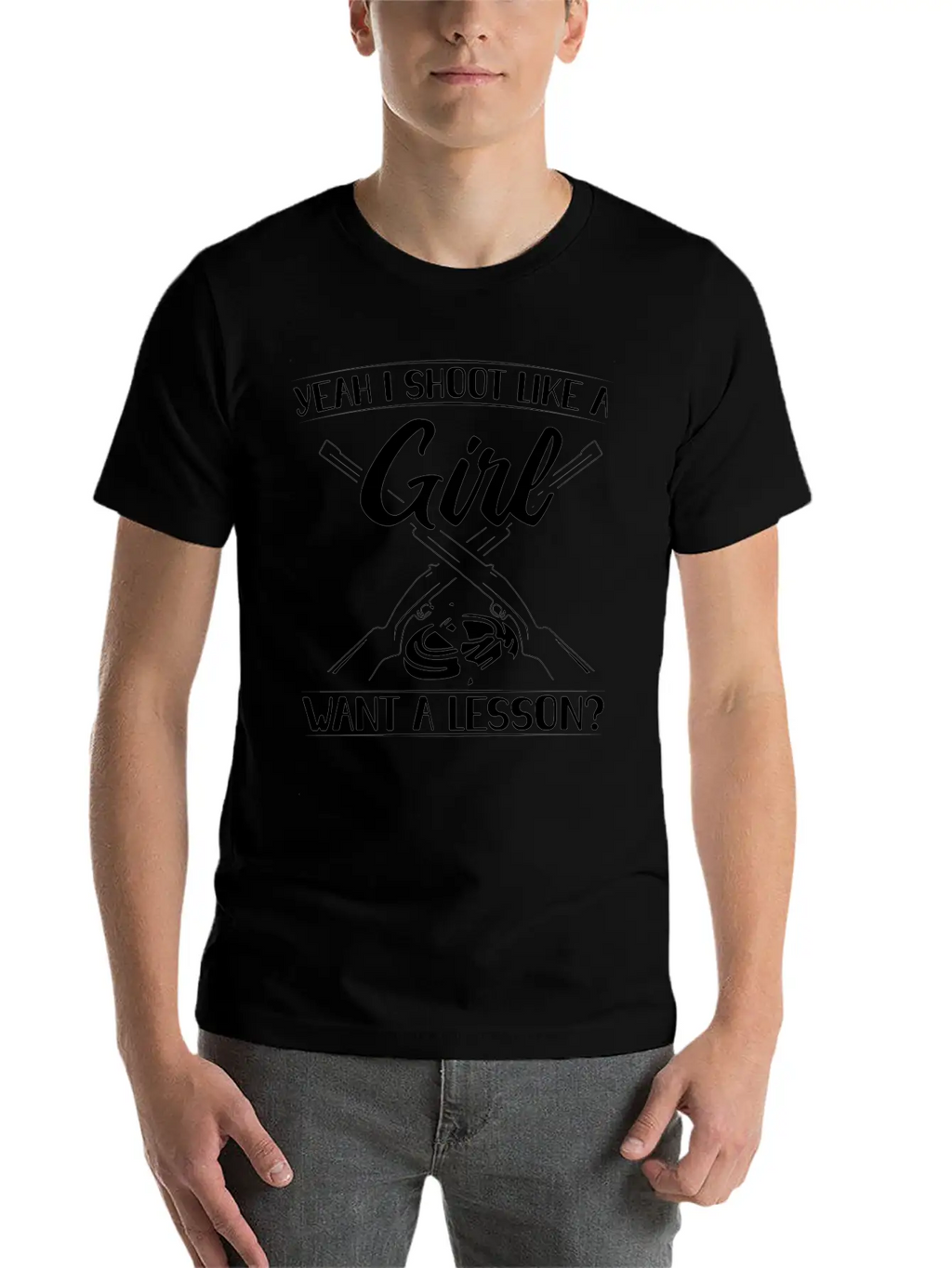 Skeet Shooting Casual Graphic T-Shirt – Simple And Comfortable Daily Wear