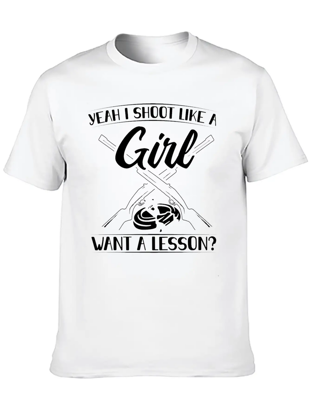 Skeet Shooting Casual Graphic T-Shirt – Simple And Comfortable Daily Wear