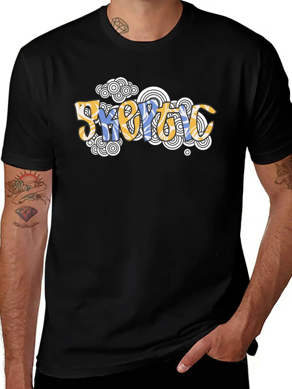 Skeptic Cloud Stylish Everyday T-Shirt – Unisex Basic Cotton Tee